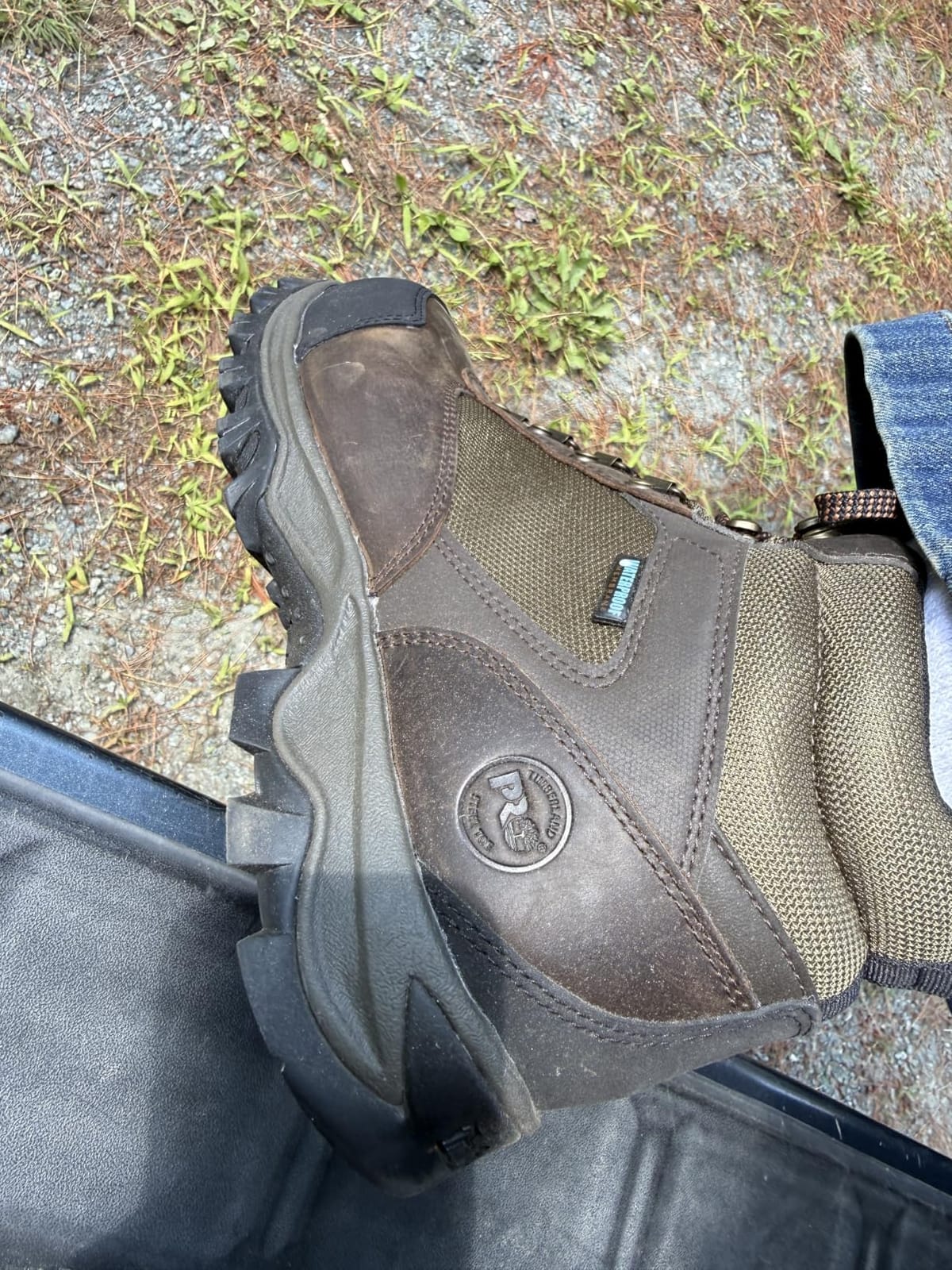 Timberland PRO mens Keele Ridge Steel Safety Toe Waterproof Industrial Hiking customer photo 2