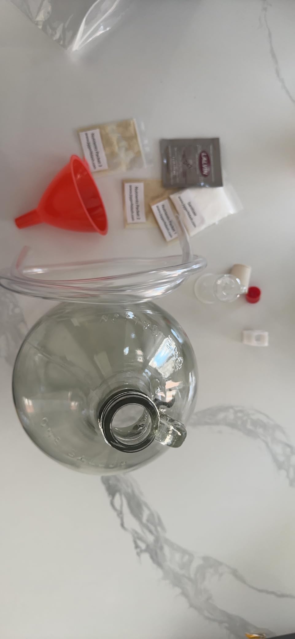 Mead Making Kit - Reusable Do-It-Yourself Honey Mead Making Kit - Mead Kit Complete - All the Mead Supplies You Need Makes 1 Gallon of Mead - Mead Brewing Kit Home Brewing Starter Sets customer photo 2