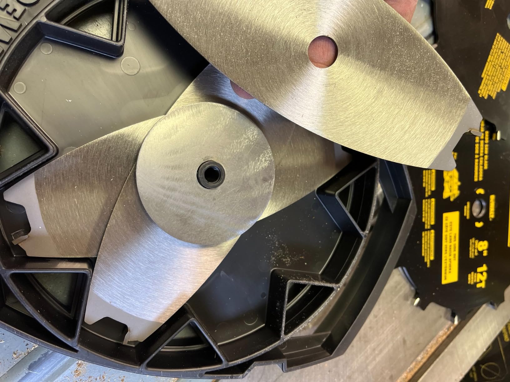 DEWALT Stacked Dado Saw Blade 8 Inch 12 Tooth (DW812DADO) customer photo 1