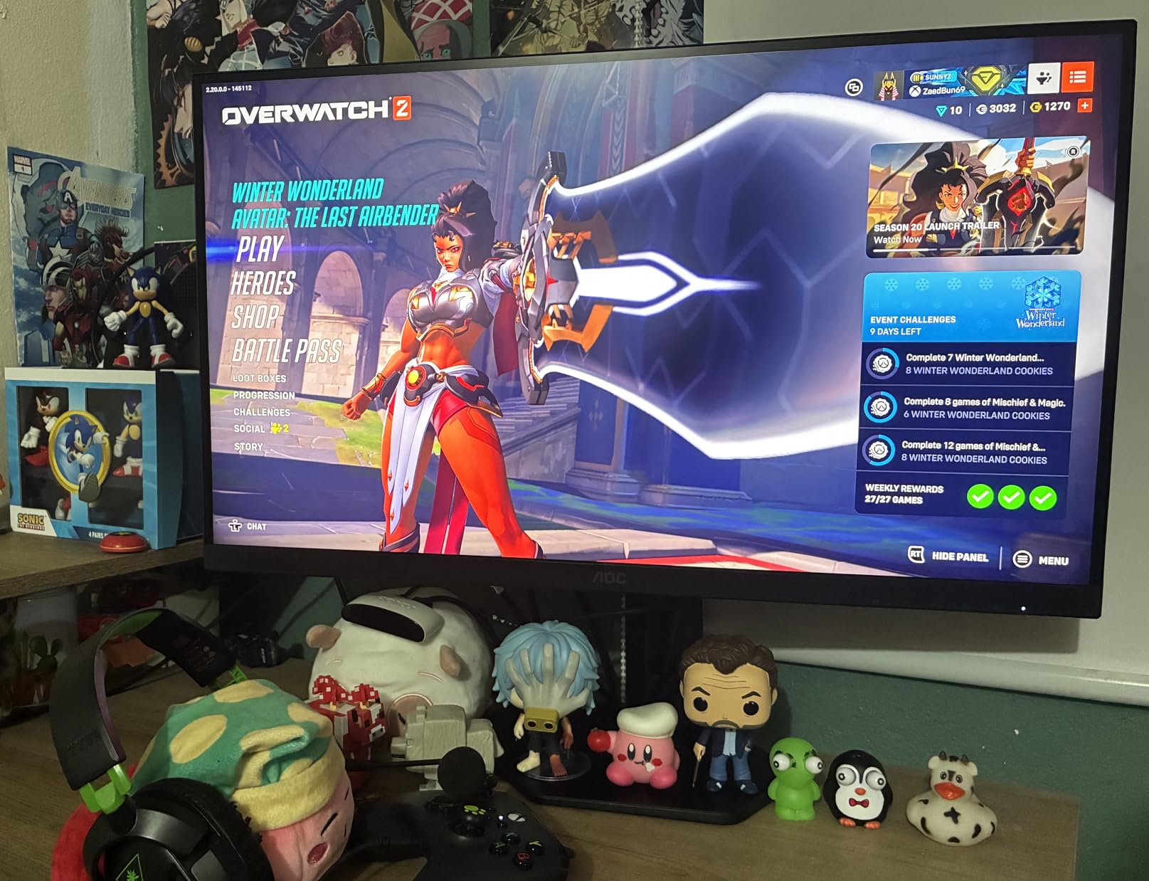AOC 27 Inch Gaming Monitor 2K QHD 180Hz VA 1ms HDR, Q27G4XN customer photo 2