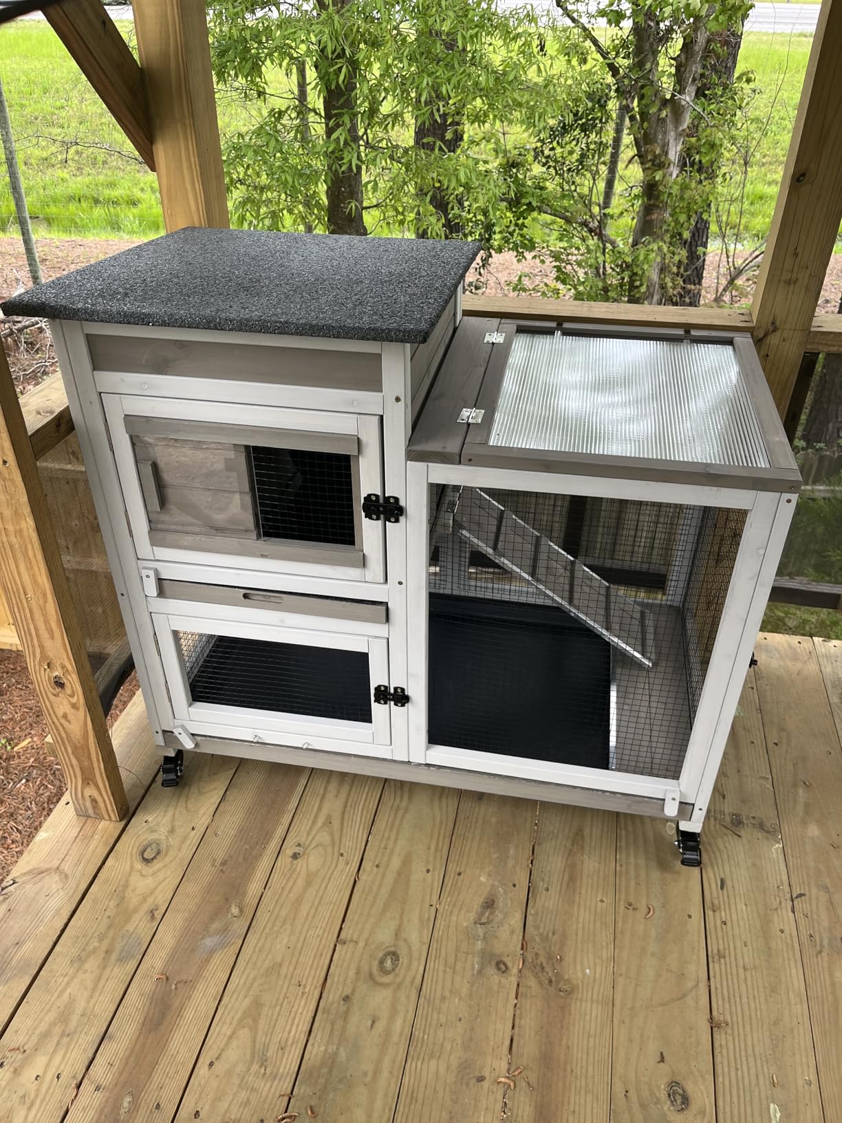 PetsCosset Rabbit Hutch Indoor 40