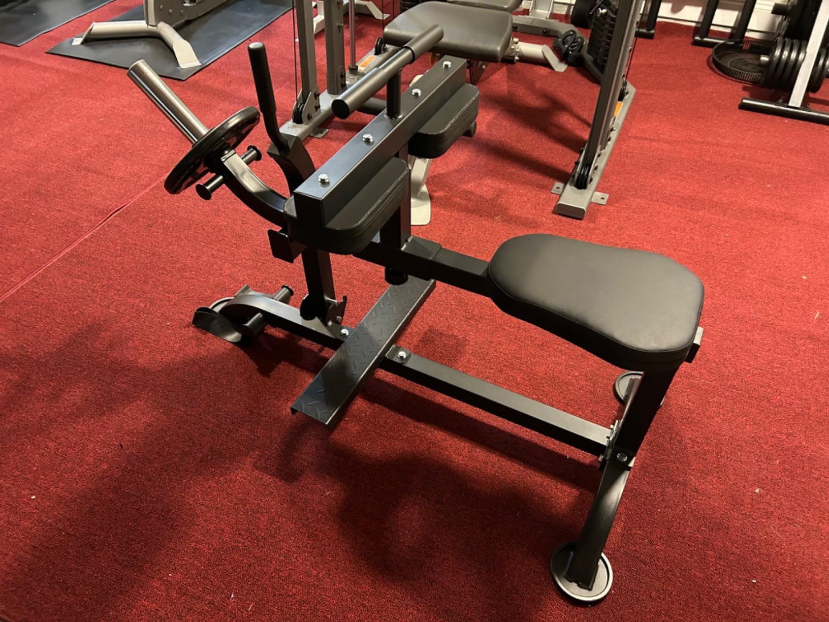 HVO Seated Calf Raise Machine,Dual Resistance System 660LBS | Adjustable Leg Pad,2