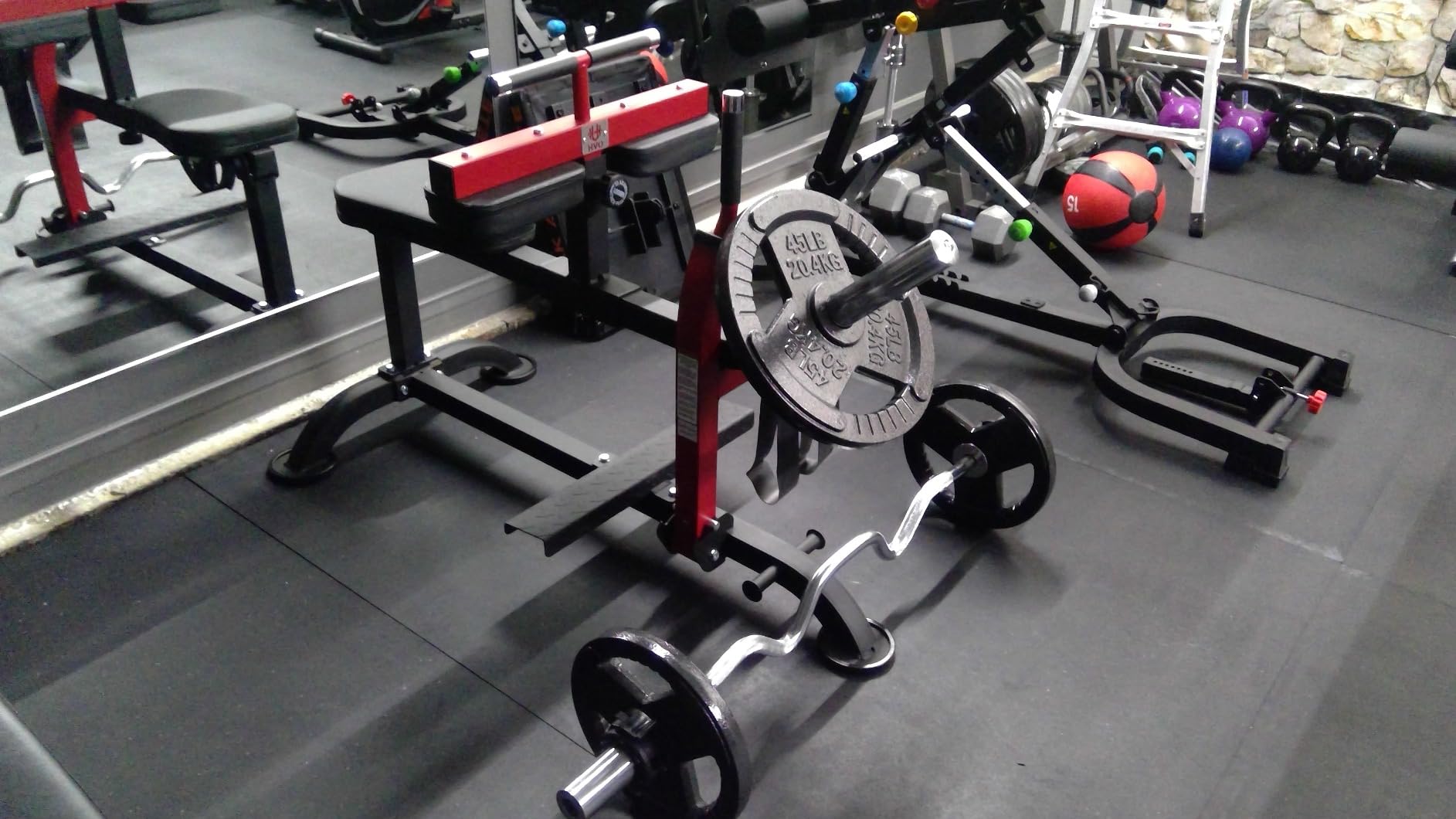 HVO Seated Calf Raise Machine,Dual Resistance System 660LBS | Adjustable Leg Pad,2