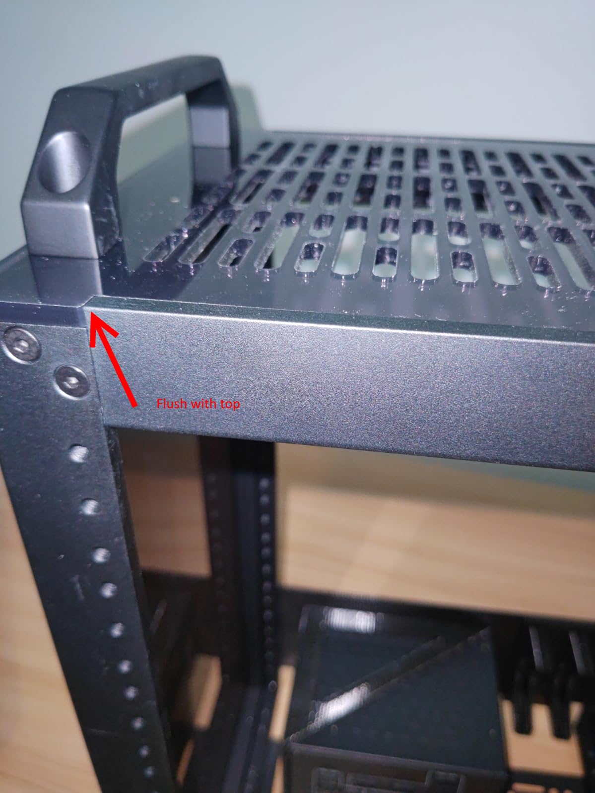GeeekPi 8U Network Rack, 10 inch Mini Server Rack for Network, Servers, Audio, and Video Equipment, DeskPi RackMate T1, 7.87 inch Depth customer photo 2