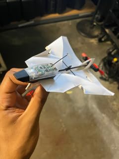 POWERUP 4.0 Balsa Paper Airplane Kit Smartphone Controlled RC Paper Motor customer photo 1