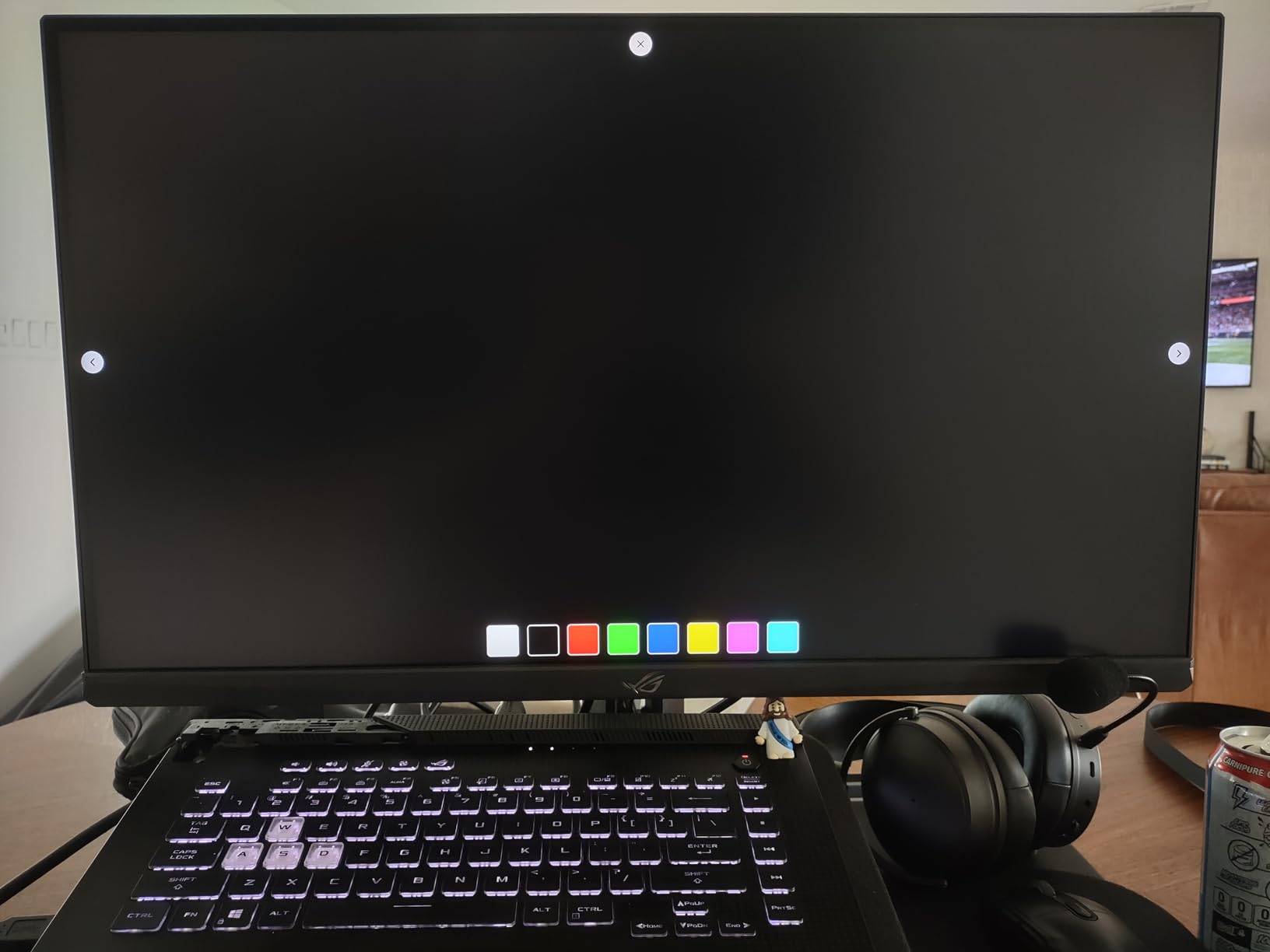 ASUS ROG XG27ACS 27 Inch 1440p 180Hz USB-C G-SYNC HDR Gaming Monitor | DisplayHDR 400, sRGB 133%, 1ms (GTG), Fast IPS, ELMB Sync, AI Gaming, Free Sync, for PS5 and Xbox customer photo 2