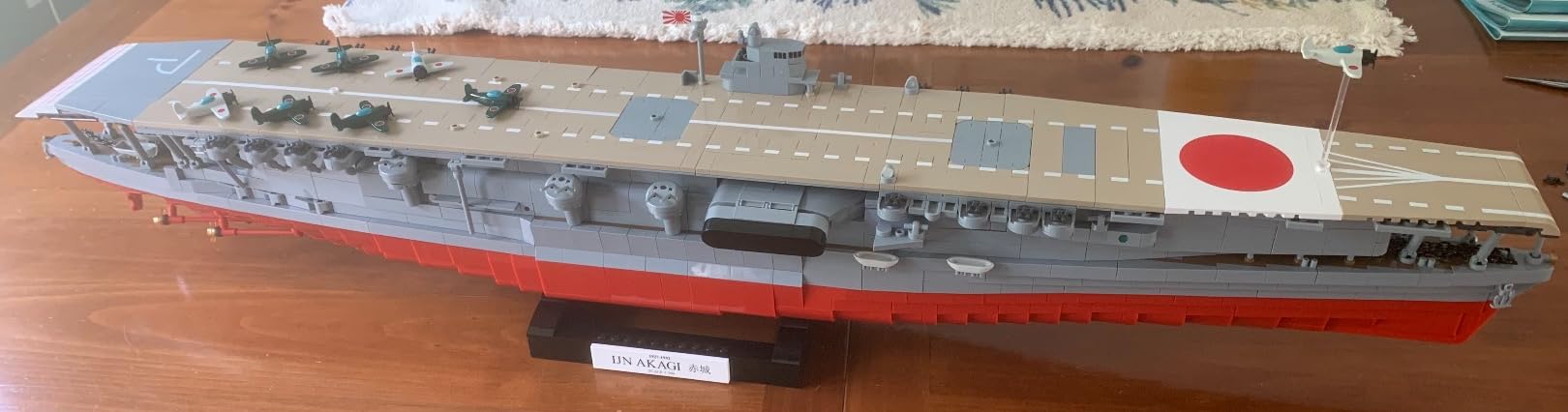 COBI Historical Collection WWII - IJN Akagi Imperial Japanese Navy Fleet Carrier customer photo 1
