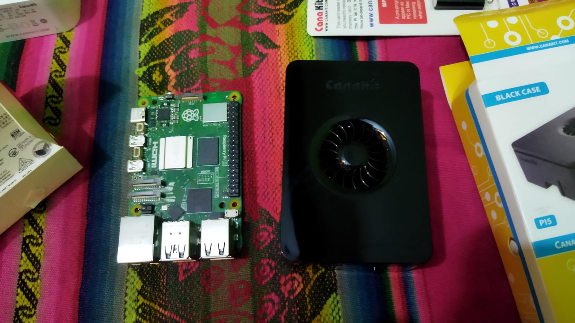 CanaKit Raspberry Pi 5 Essentials Starter Kit (8GB RAM) customer photo 2