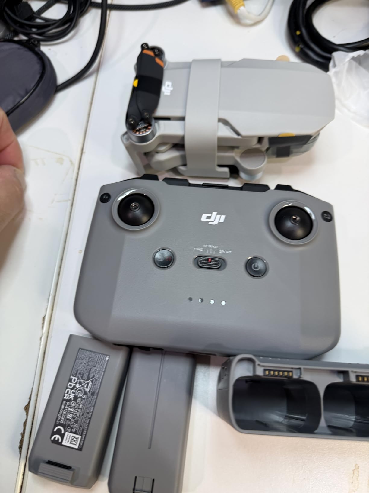 DJI Mini 4K Fly More Combo, Drone with 4K UHD Camera for Adults, Under 249 g, 3-Axis Gimbal Stabilization, 10km Video Transmission, Auto Return, 3 Batteries for 93-Min Max Flight Time, QuickShots customer photo 1