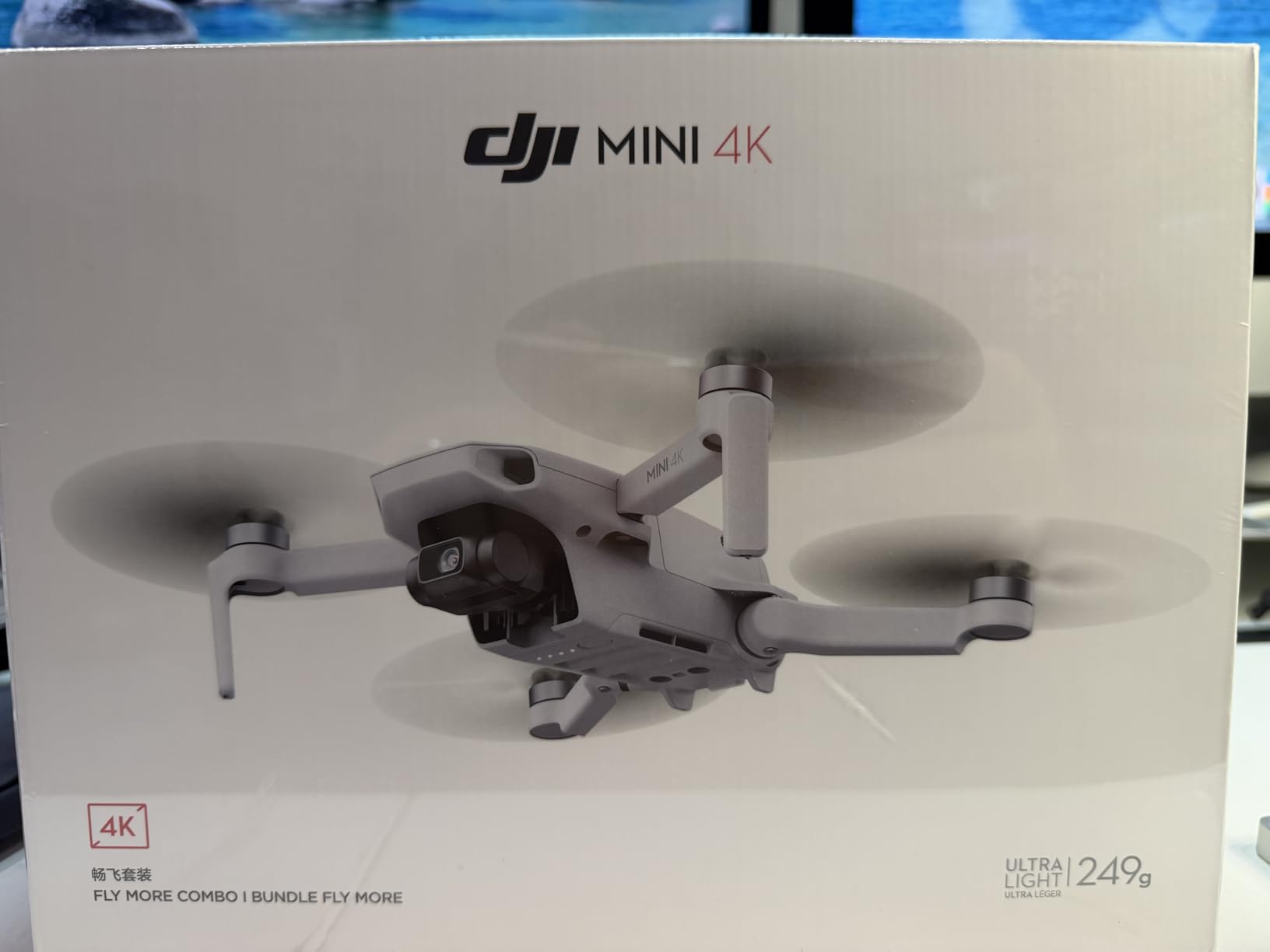 DJI Mini 4K Fly More Combo, Drone with 4K UHD Camera for Adults, Under 249 g, 3-Axis Gimbal Stabilization, 10km Video Transmission, Auto Return, 3 Batteries for 93-Min Max Flight Time, QuickShots customer photo 2