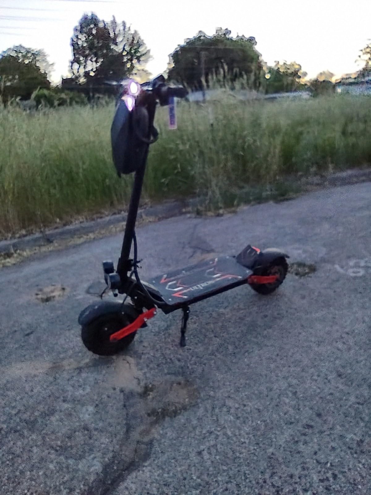 Electric Scooter Fast with Seat for Adults, 52 mph and 50 Miles Range | Dual Motor, 60V 6000W & 1440 WH Battery, 11