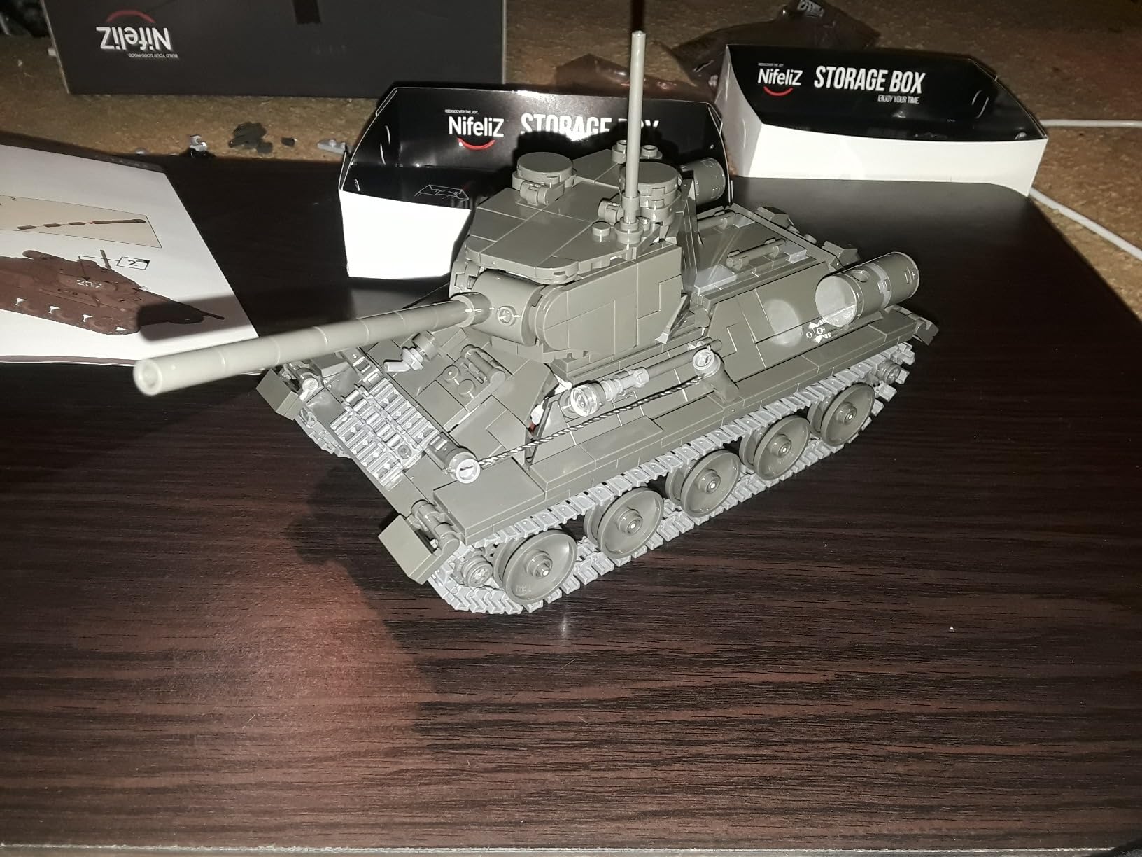 Nifeliz T34/85 Tank Building Set, Military Series, NF10270 customer photo 2