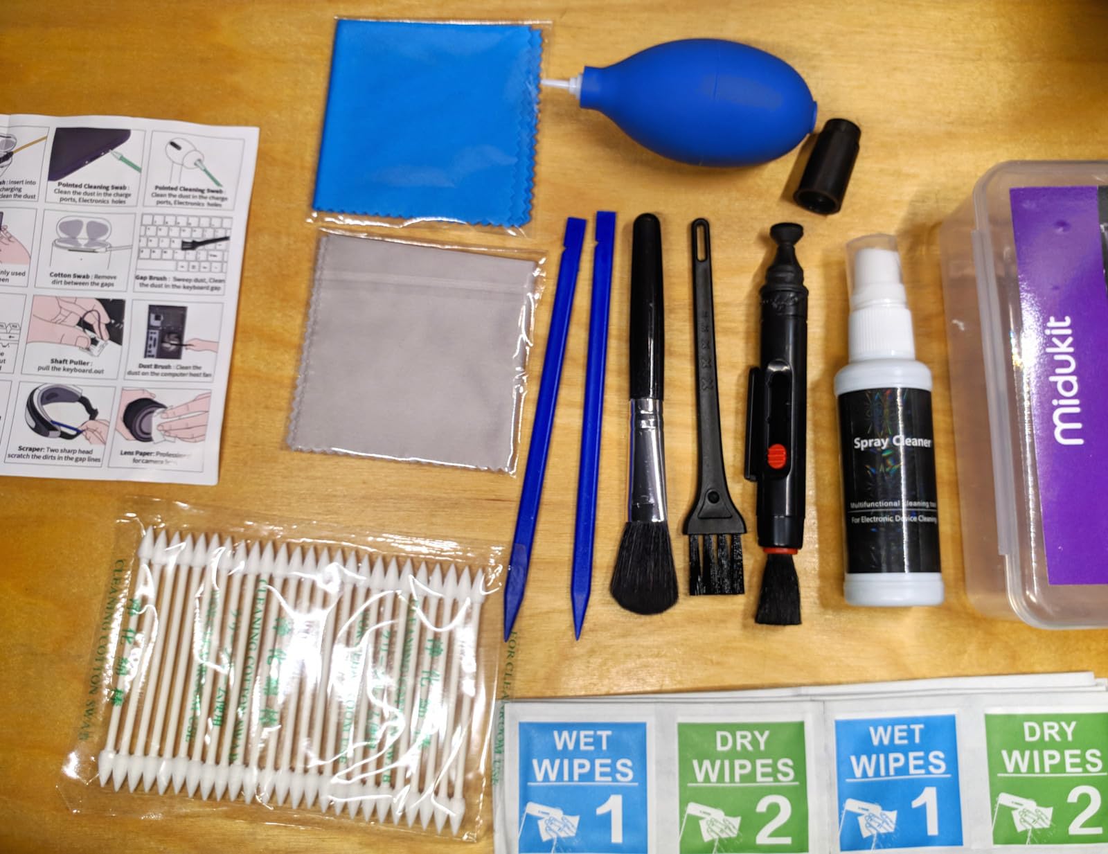 Drone Cleaning Kit for DJI, Holy Stone, Scoot, FPV Drone, Hobby RC Quadcopters Multirotors - with Spray Cleaner for Screen Lens customer photo 1