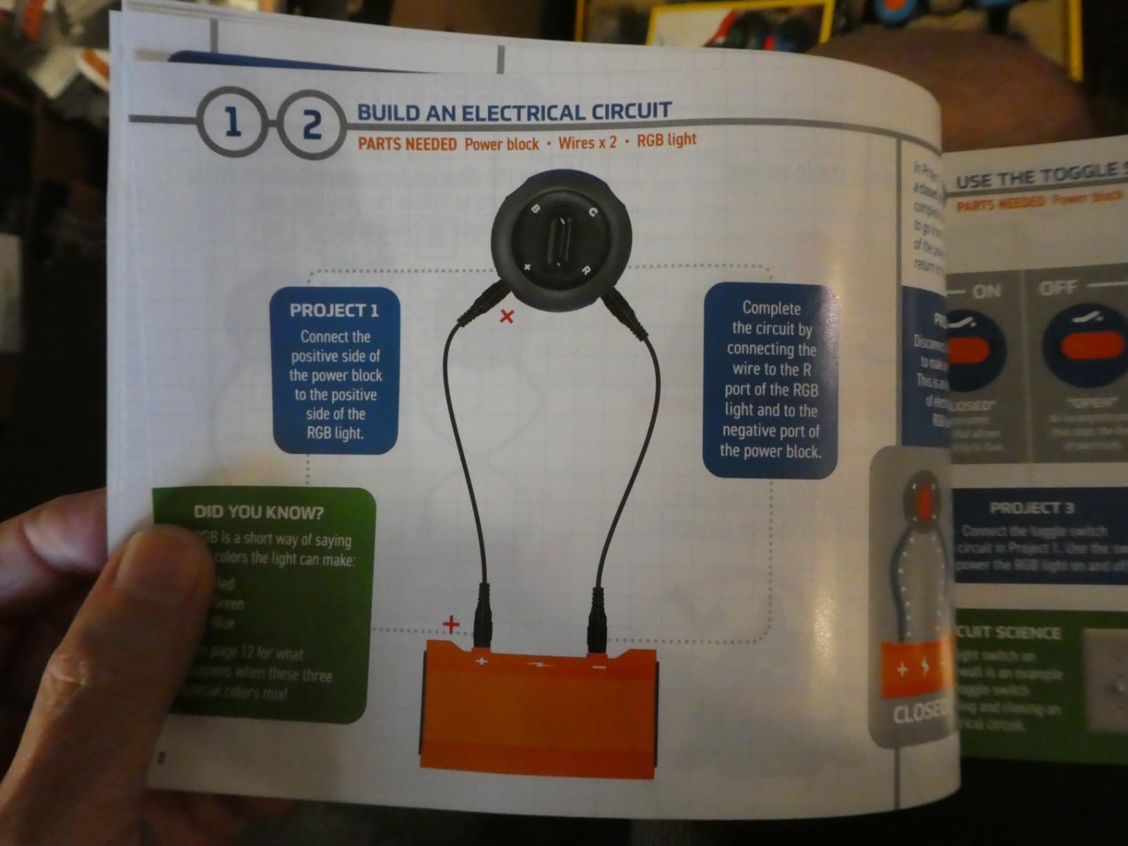 National Geographic Circuit Kit for Kids with 120 Electrical Projects | Electronics Kit, Circuit Board Building, Electricity Experiments, Electrical Projects, STEM Toy, Birthday Gift customer photo 2