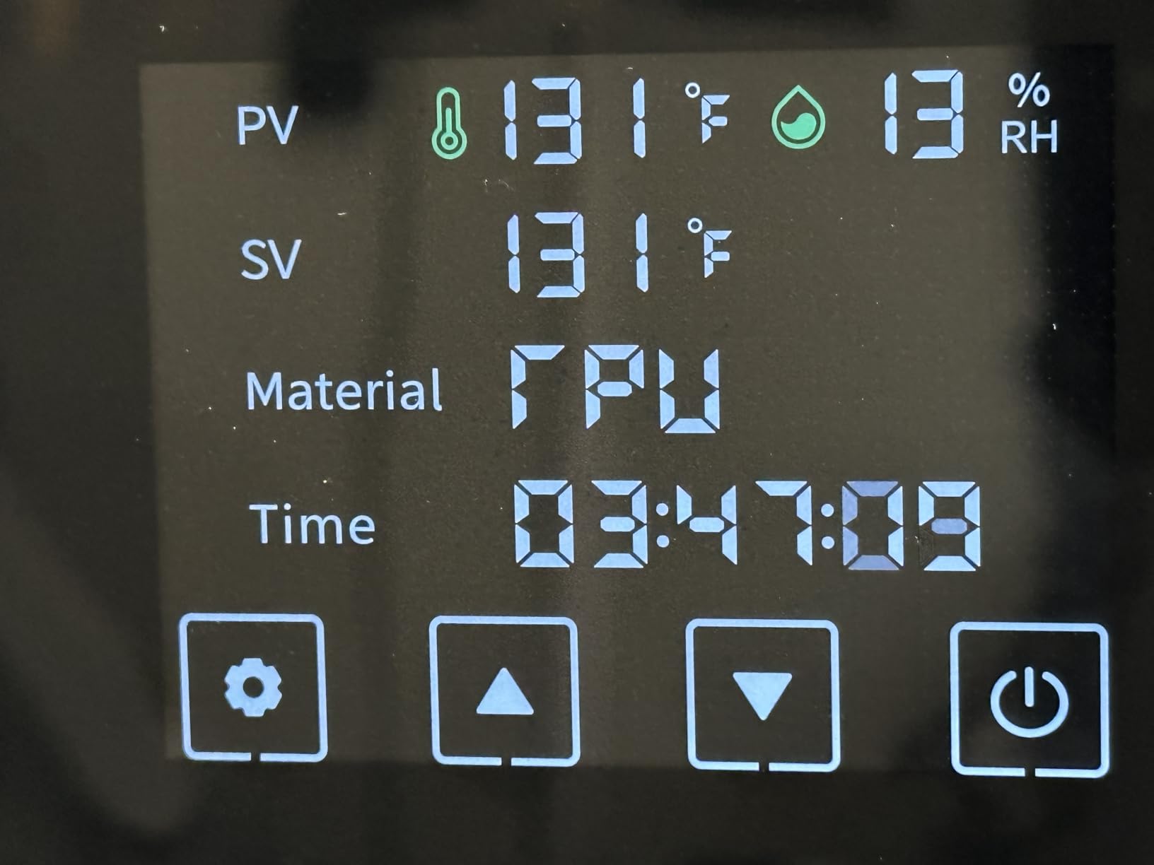 2026 New Official CREALITY Space Pi Filament Dryer Plus, 2 Spools Double 360° 160W PTC Fast Heating 3D Printer Filament Dryer Box, 4'' LCD Touch Screen, One-Key Set Filament Drying for PLA PETG ABS TPU customer photo 1