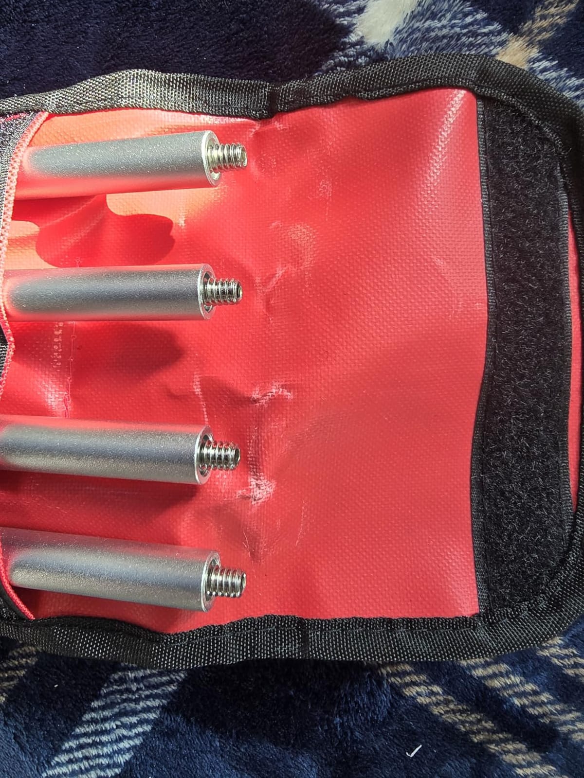 Mini Prism Set with 4 Poles, Constant 0mm Offset 1.2M Aluminum Pole | 4 Extension Rods with Mini Prism, 1/4 Inch Mount, Weather Resistant Finish, Soft Storage Bag for Survey and Construction customer photo 1