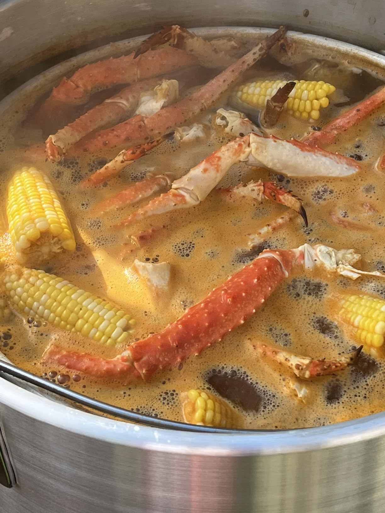 GasOne Seafood Boil Kit with Propane Burner, Propane Regulator, 60Qt Pot with Basket - Heavy Duty Construction Seafood Boil Pot for Outdoor Cooking - Easy to Clean and Durable Crab Boil Pot customer photo 2