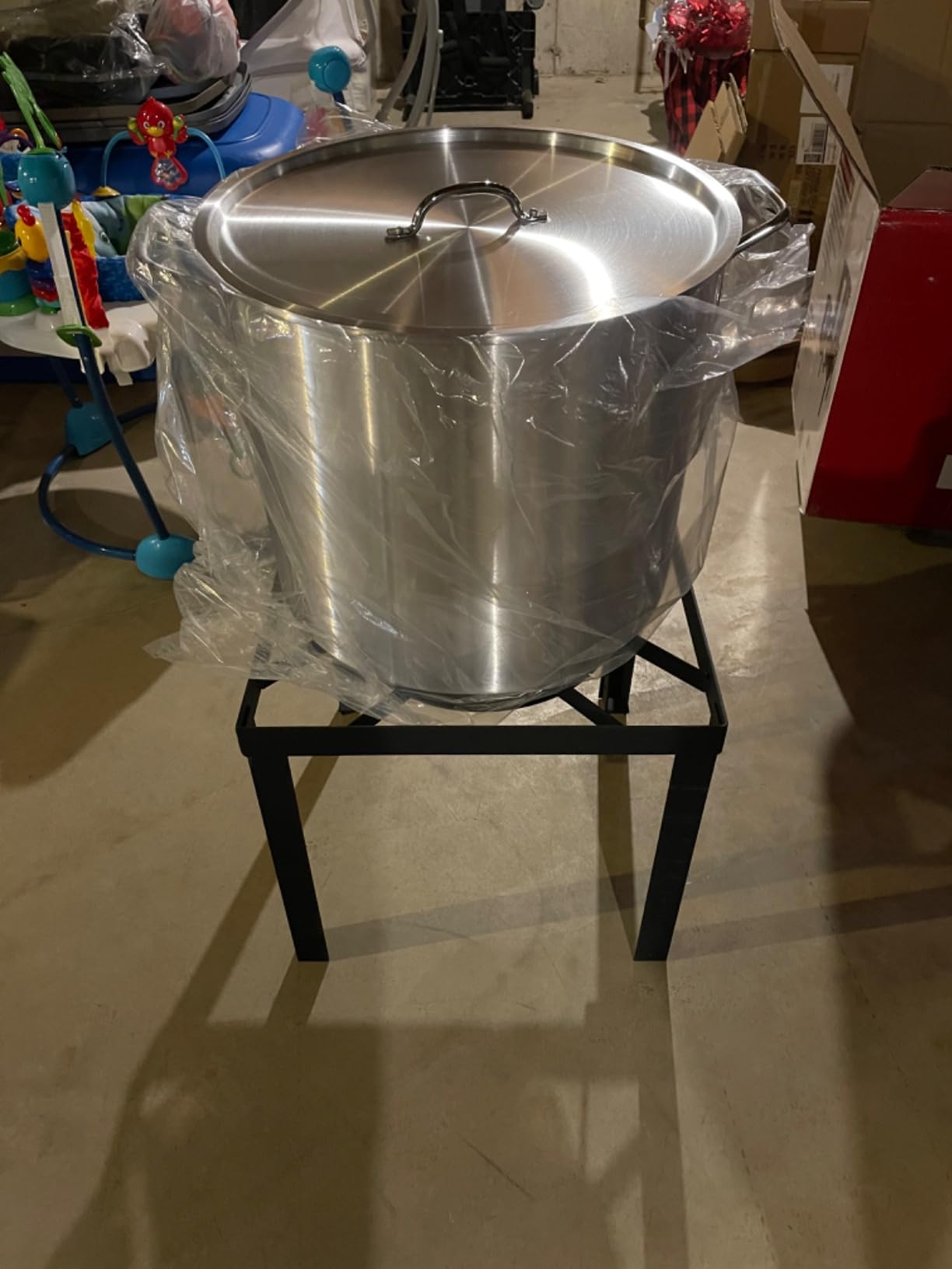 GasOne Seafood Boil Kit with Propane Burner, Propane Regulator, 100Qt Pot with Basket - Heavy Duty Construction Seafood Boil Pot for Outdoor Cooking - Easy to Clean and Durable Crab Boil Pot customer photo 1