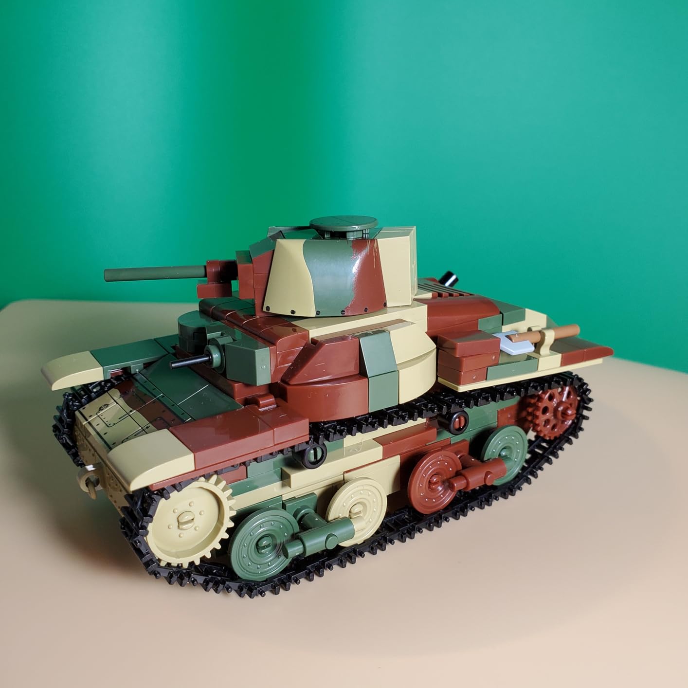 COBI Historical Collection WWII Type 95 Ha-Go Tank Building Set, 380 Pieces customer photo 2