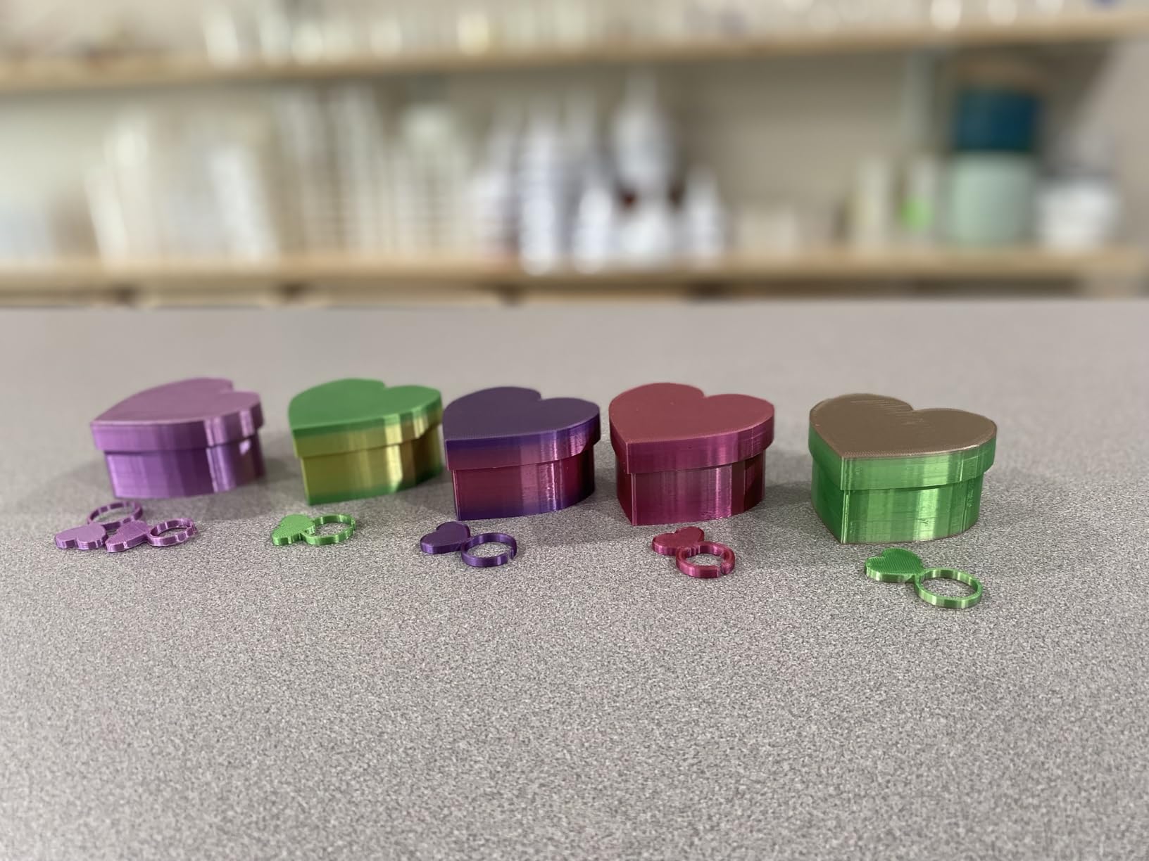 Comgrow Filament Dryer Box, SH02 Dry Box Filament Sealed Storage Box 3D Printer 2 Spools Holder with PTC Fast Heater, Filament Dehydrator with Touch Screen Compatible with PLA PETG TPU ABS 1.75/2.85mm customer photo 2