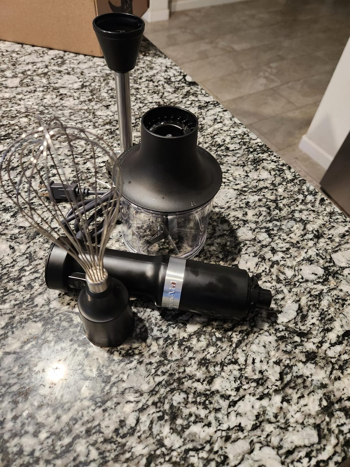 KitchenAid Variable Speed Corded Hand Blender with Attachments, KHBV83 customer photo 1