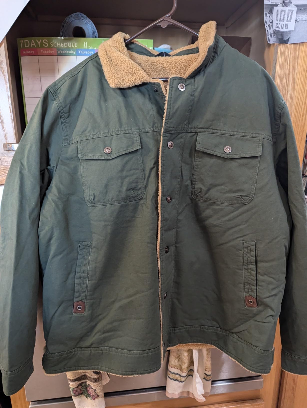 Wulcea Graphene Heated Jacket for Men 12V Fast Charge 18400mAh Large Capacity customer photo 2