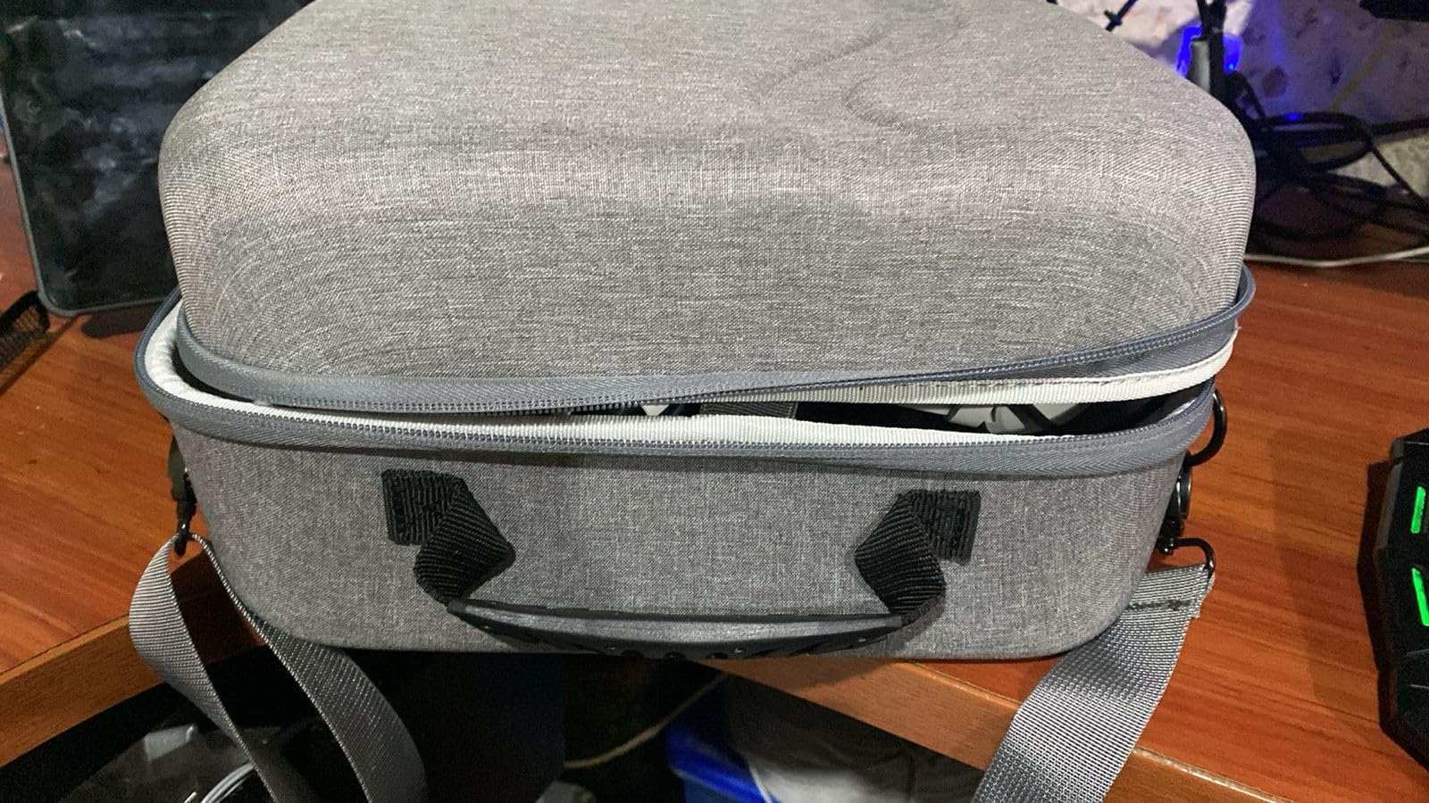 STARTRC GAMES Carrying Case for Meta Quest 3, Large Travel Case Compatible with BOBOVR S3 Pro/KIWI Design Battery Head Strap and Other Accessories, Hard Shell Travel Bag for Oculus Quest 3 customer photo 2