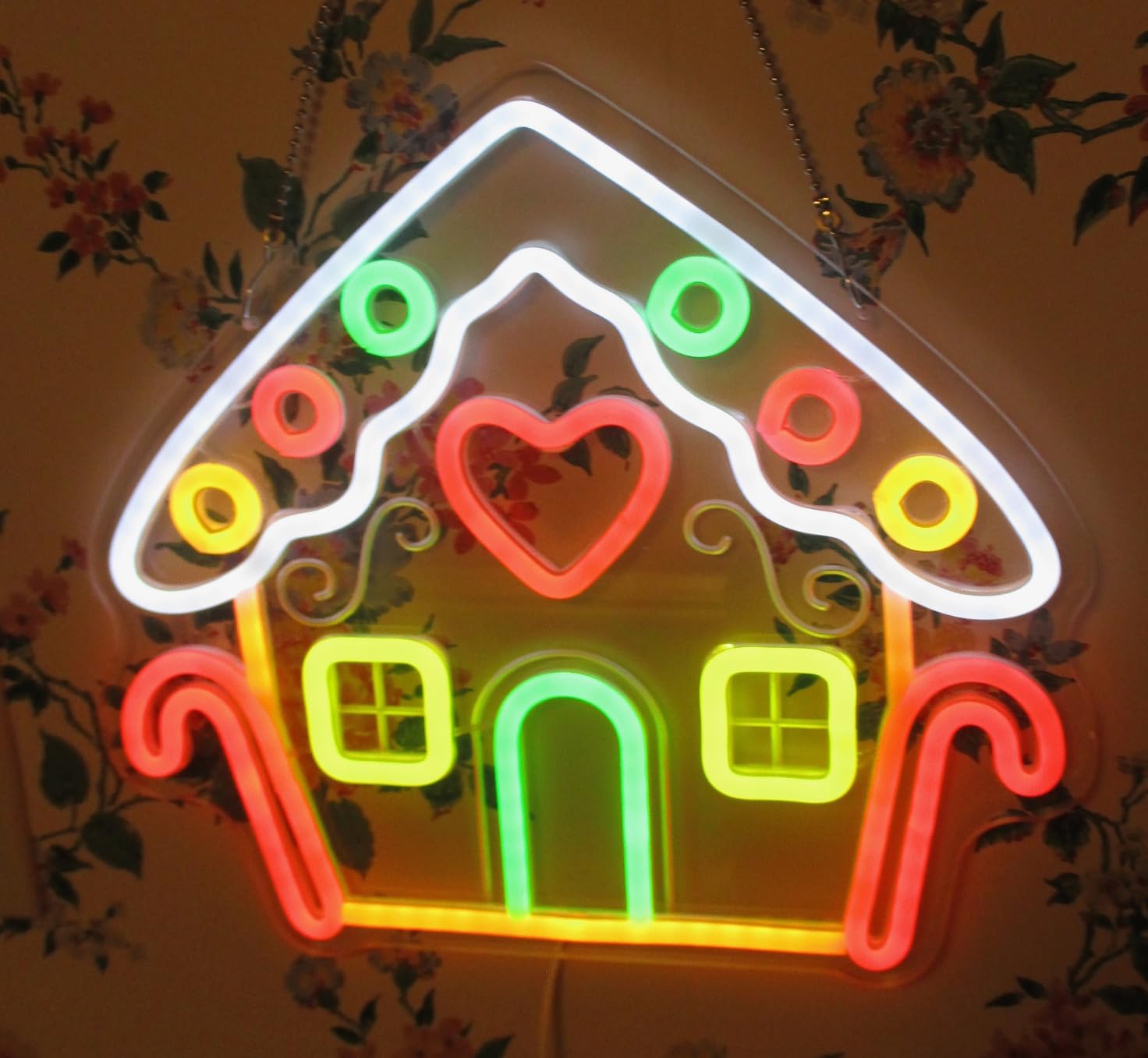 Christmas Neon Sign Lighted Nativity Scene Led Sign Light Up Nativity Scene Indoor Jesus Lights Nativity Window Lights Led Christmas Window Decorations customer photo 2