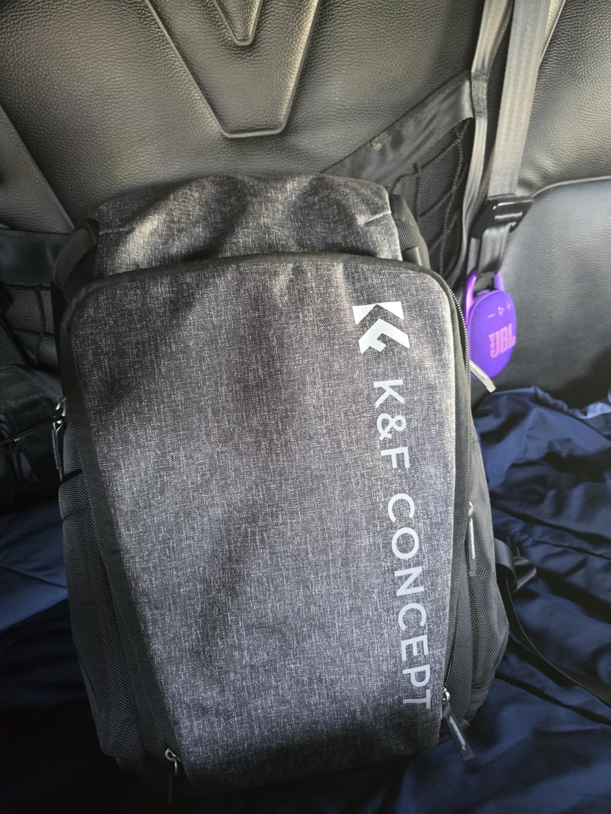 K&F CONCEPT Camera Backpack, 22L Expandable Camera Bag with Rain Cover | with Tripod Holder & 15.6in Laptop Compartment, Quick Access & Water Resistant for Canon/Nikon/Sony/DJI/DSLR Mirrorless, B06 customer photo 1