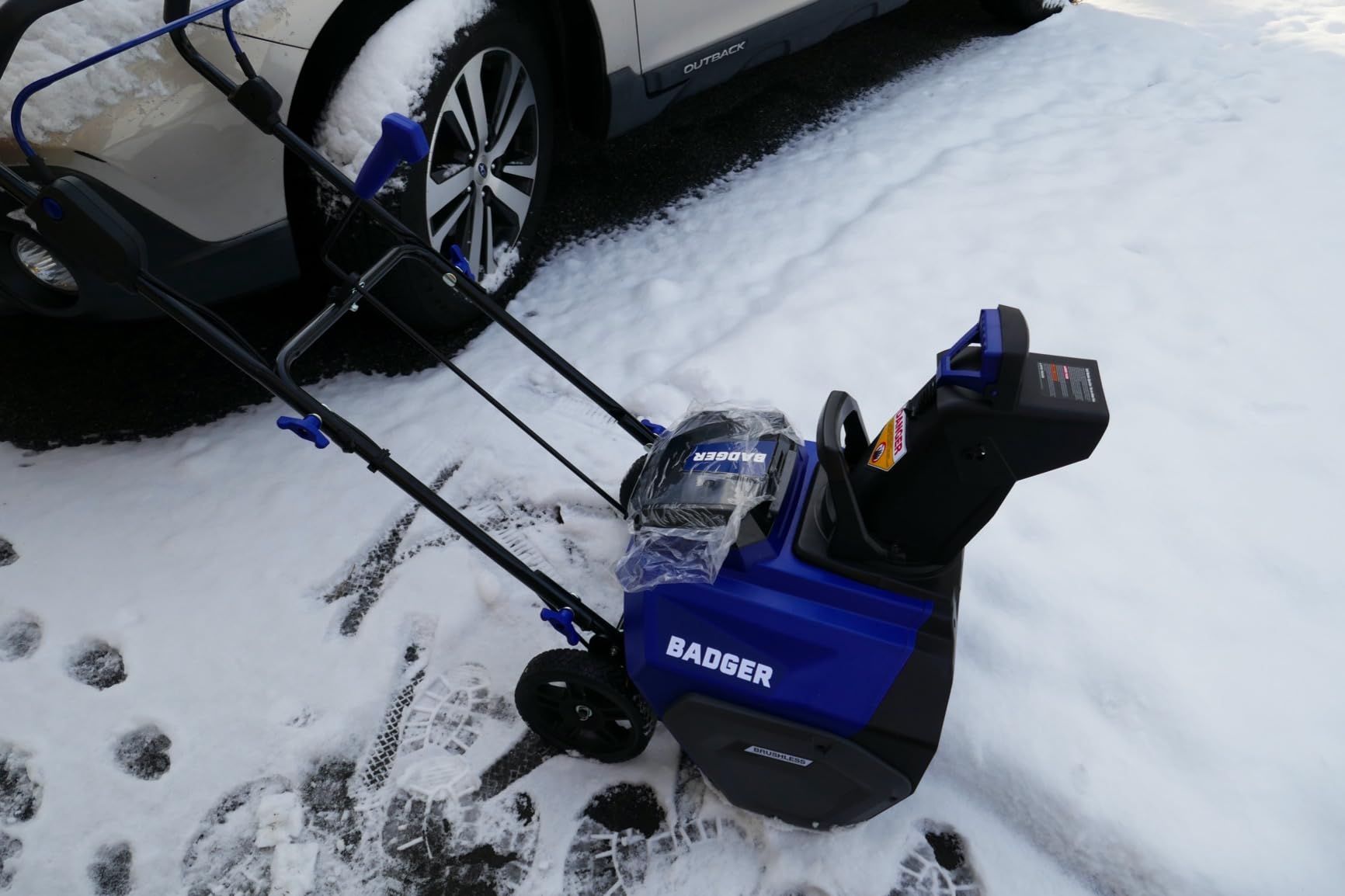Wild Badger Power 40V 20-Inch Brushless Cordless Electric Snow Blower customer photo 1