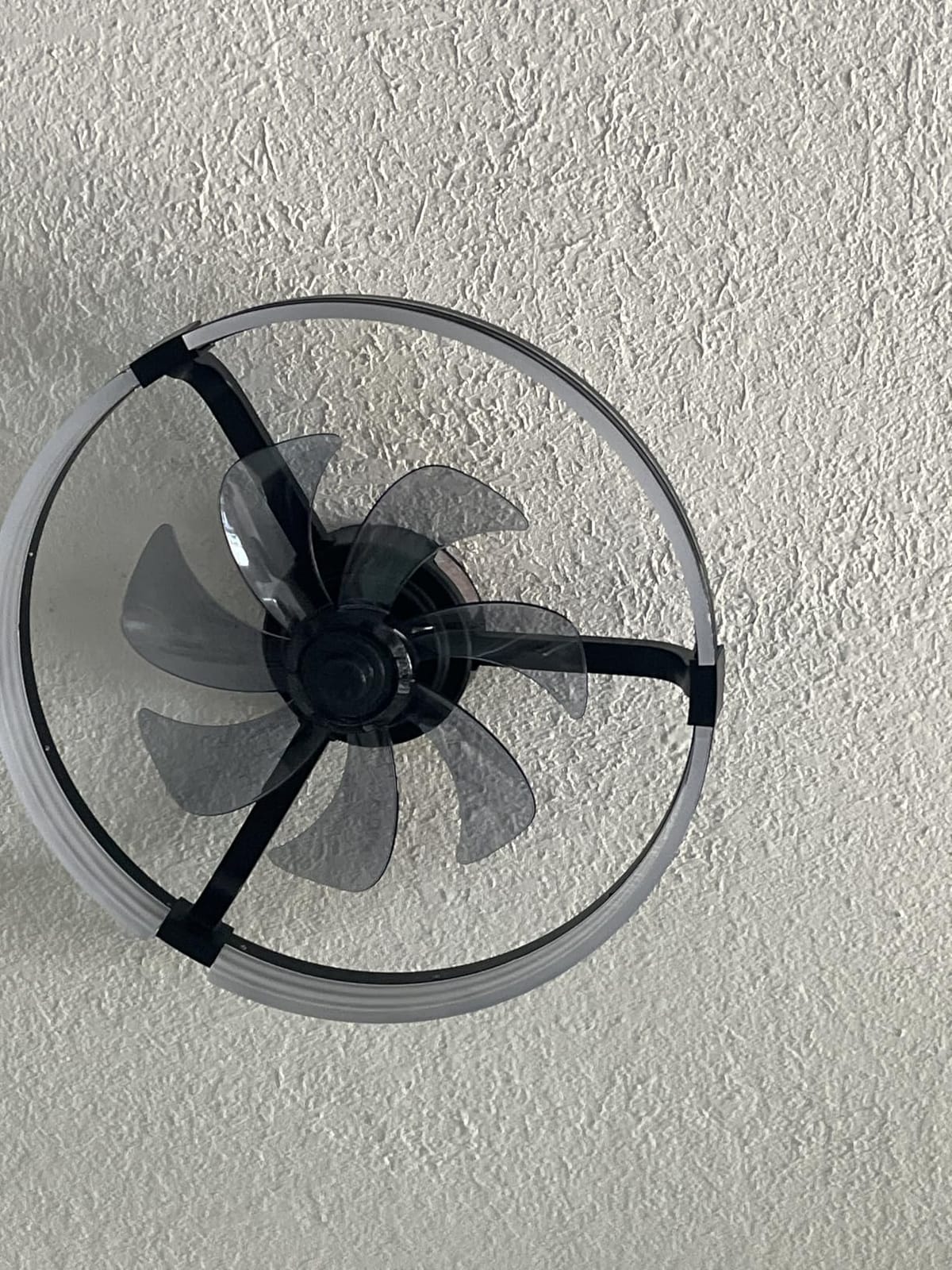 ZMISHIBO Low Profile Ceiling Fans with Lights and Remote, 20 Inch Black | 3000K-6000K Dimmable Fandelier LED, Flush Mount, 6 Wind Speeds, Reversible, Timer, Bedroom, Living Room, Kitchen, Kids Room customer photo 1