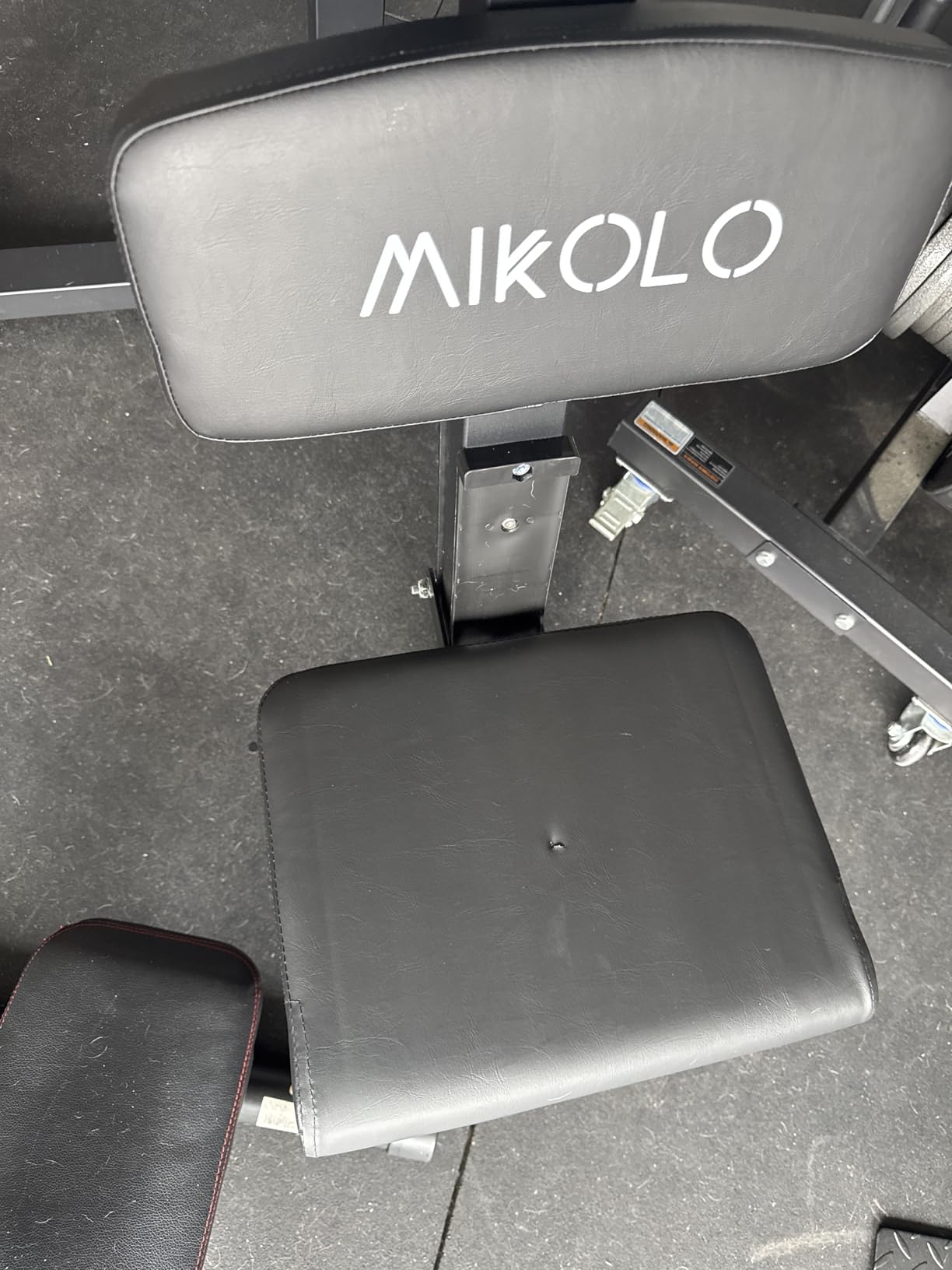 Mikolo Seal Row Bench, Back Extension Machine Back Machine, with Stationary Bench Combo, Upper Body Workout Equipment for Reverse Hyper and Lateral Raise, 1500LBS Capacity customer photo 1