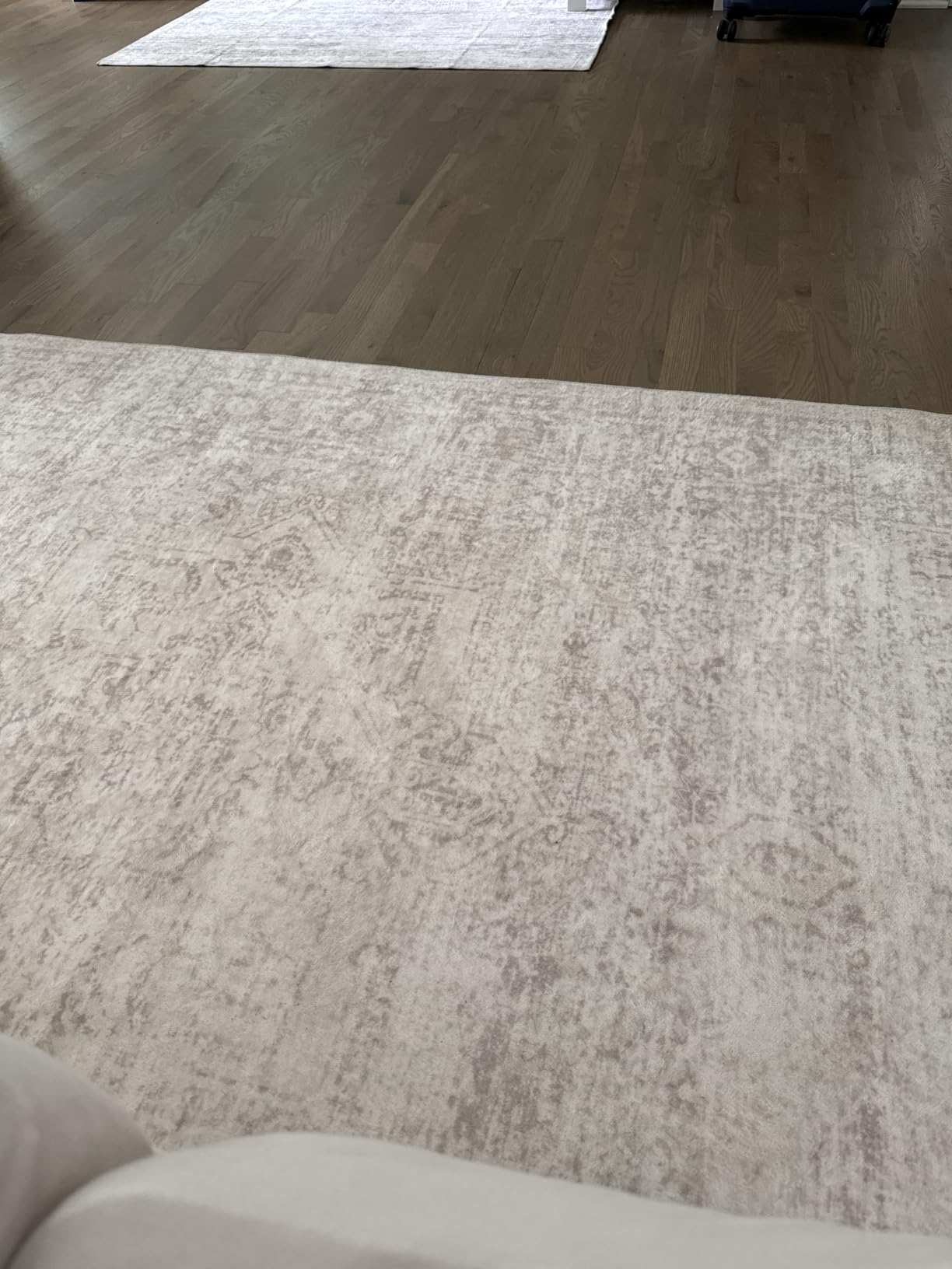 Washable Rugs 8x10 Area Rugs for Living Room,Bedroom,Dining Room Carpet | Ultra Soft Faux Wool,Kids & Pet Friendly,Machine Washable,Non-Slip & Non-Shedding,Large Vintage Low Pile Rug for Home Office customer photo 2