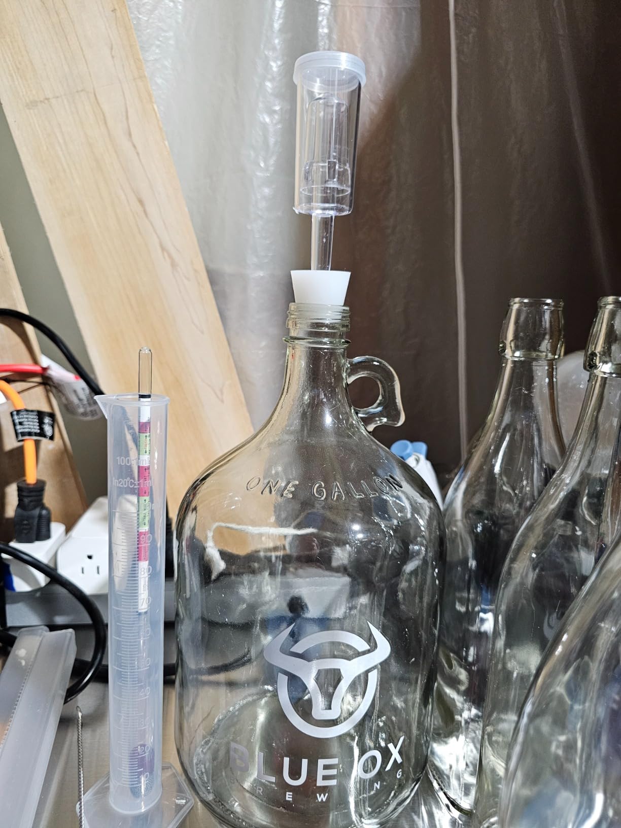 DELUXE Mead Making Kit with Storage Bottles, Hydrometer & Extra Yeast Nutrients - Honey Wine Making Kit - Mead Kit Complete - Mead Supplies for 1 Gallon of Mead - Mead Brewing Kit customer photo 1