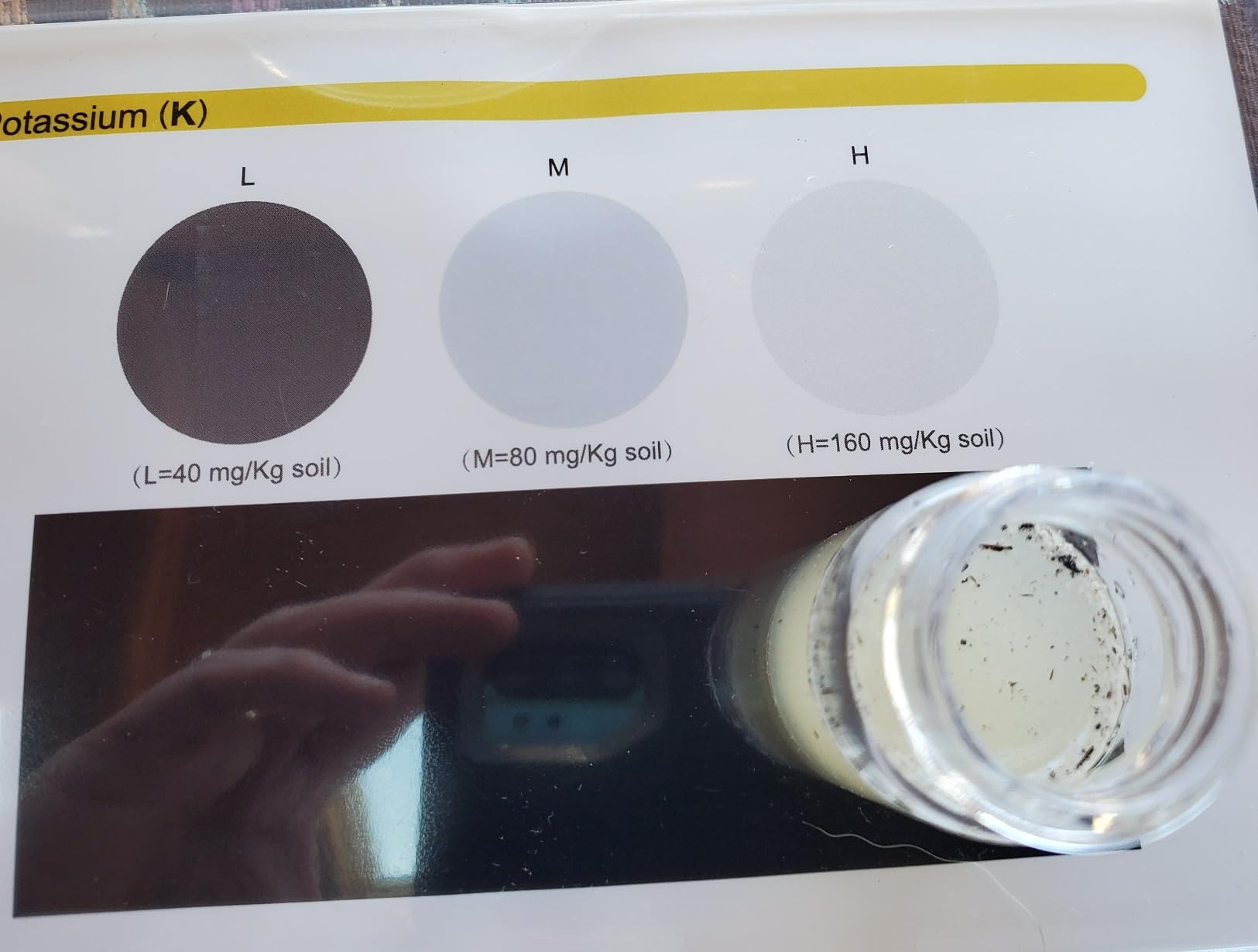 Premium Soil Test Kit: 40 Complete Tests for Lawns, Gardens, and Vegetables. Tests for Ammonia Nitrogen, pH, Phosphorus, and Potassium. customer photo 1