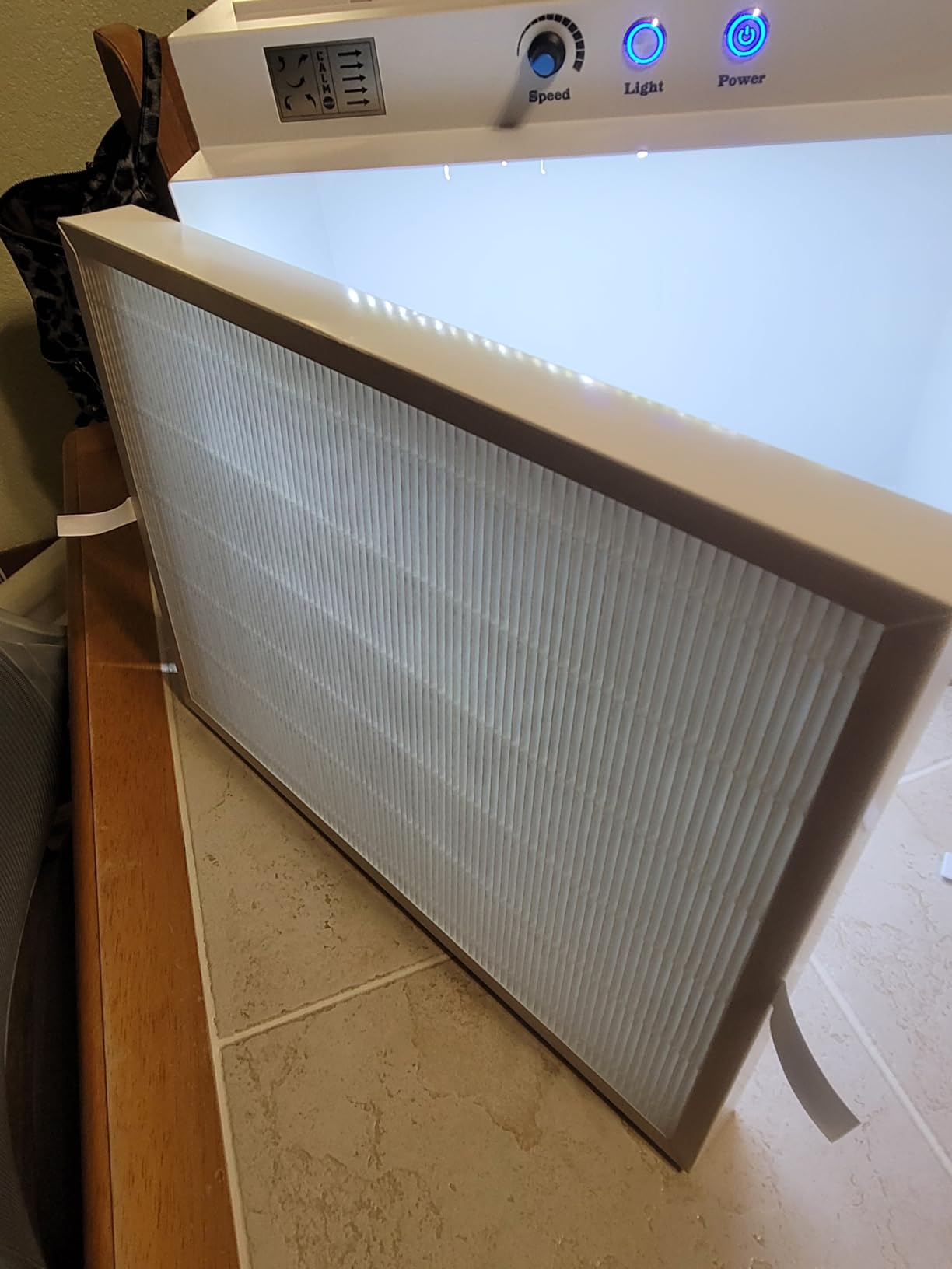 Laminar Flow Hood with HEPA H12 Filter, FFU, 17.3
