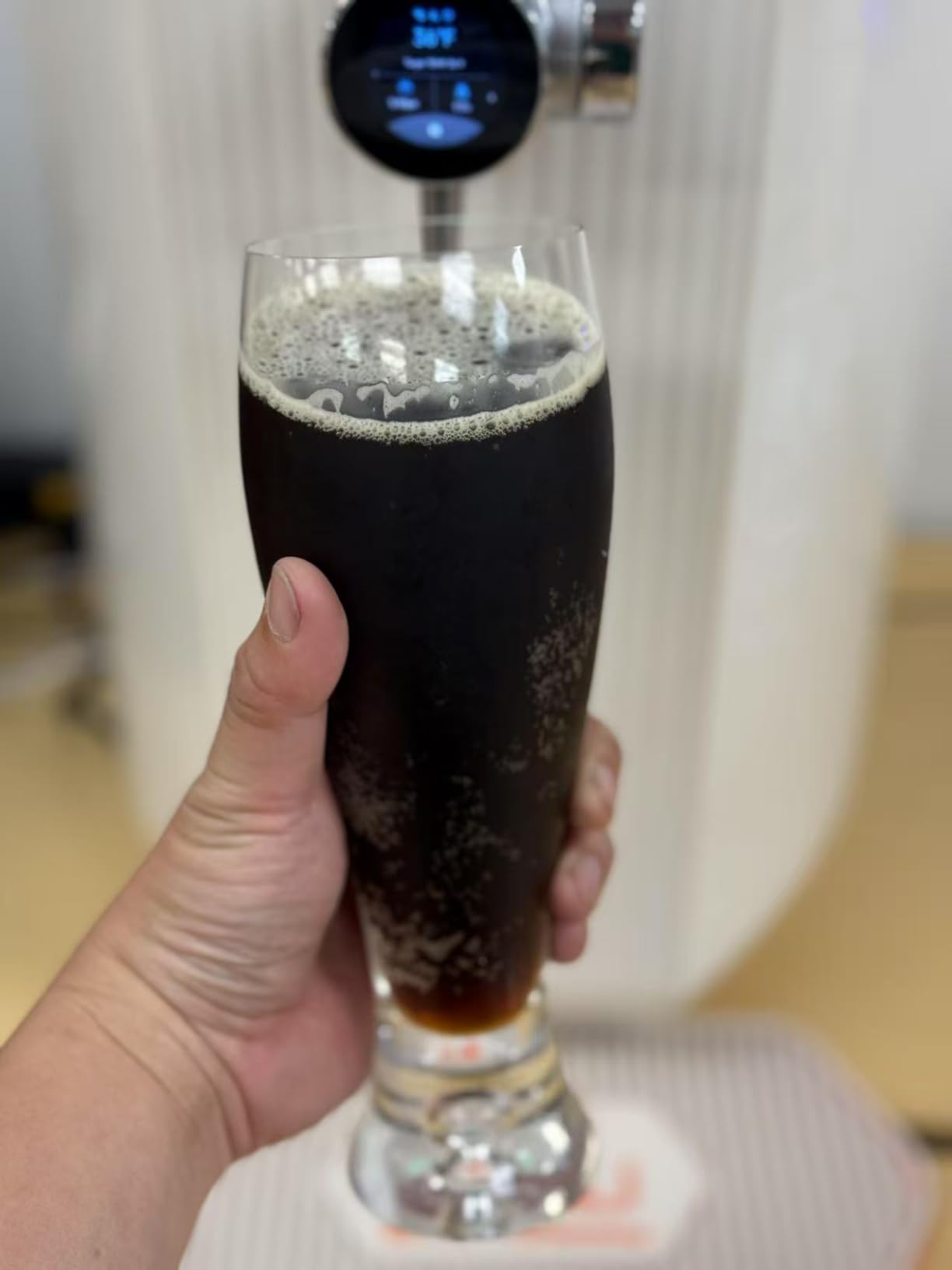 iGulu F1 Automated Home Brewer, Fermentech Control 3.8L - 35F-104F Temp, 24 psi Pressure, Crafts Beer, Kombucha, Cider, Wine, Smart System for Beginners & Experts (Creamy White) customer photo 1
