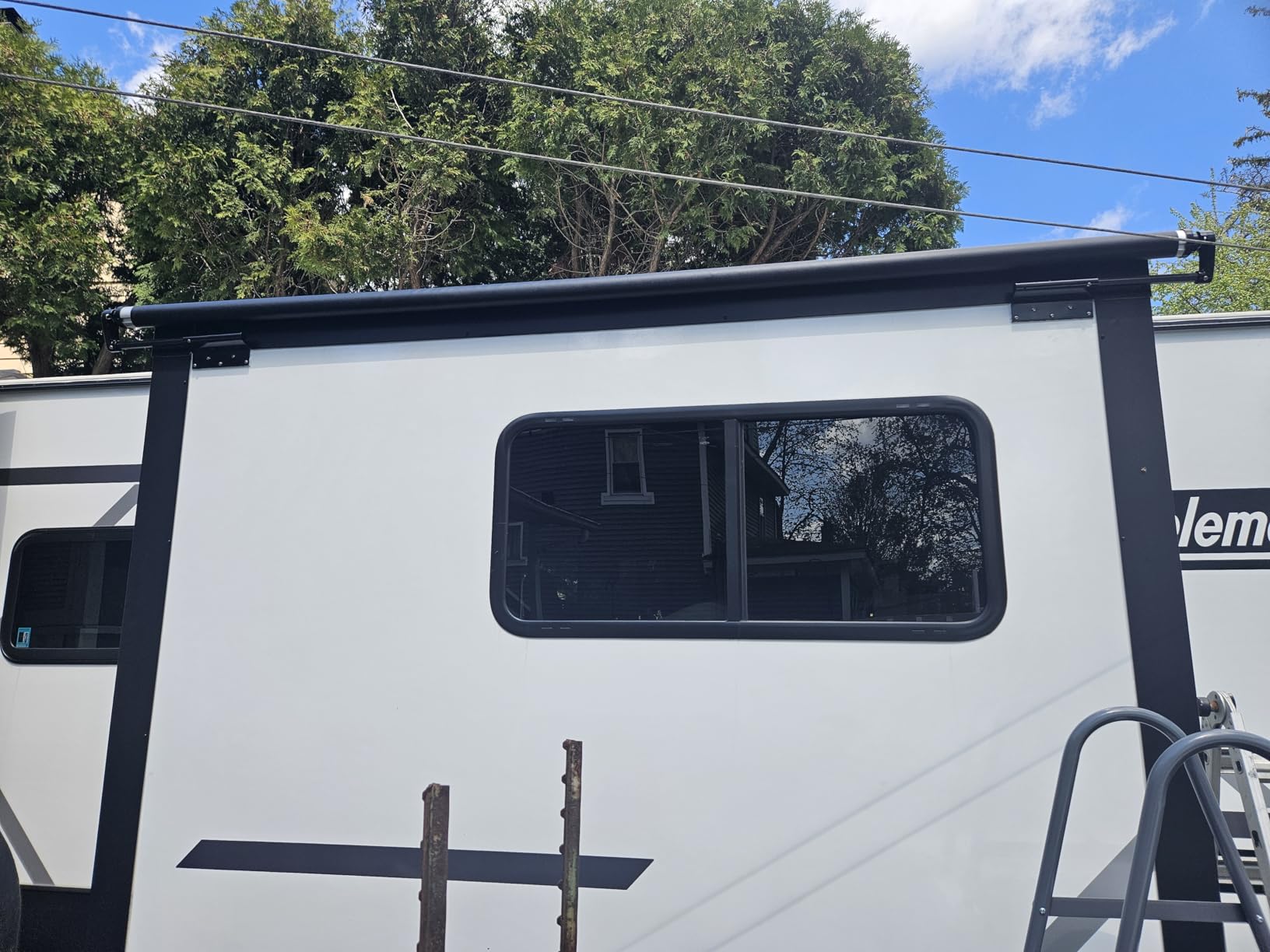 Slide Topper Awning Slide Out Cover Plus Disassembly-Free Adjustment Mechanism with 49