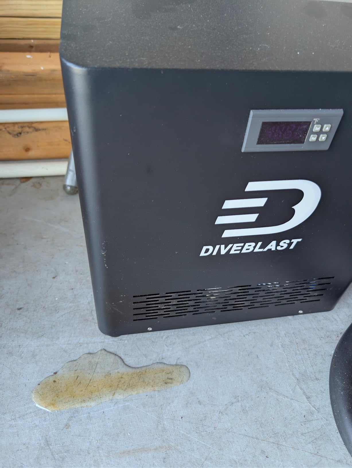 Diveblast Cold Plunge Tub With Water Chiller, Pump and Filter - Low Consumption 2/3 HP Cold Plunge Chiller - Cools Water Down to 39°F customer photo 2