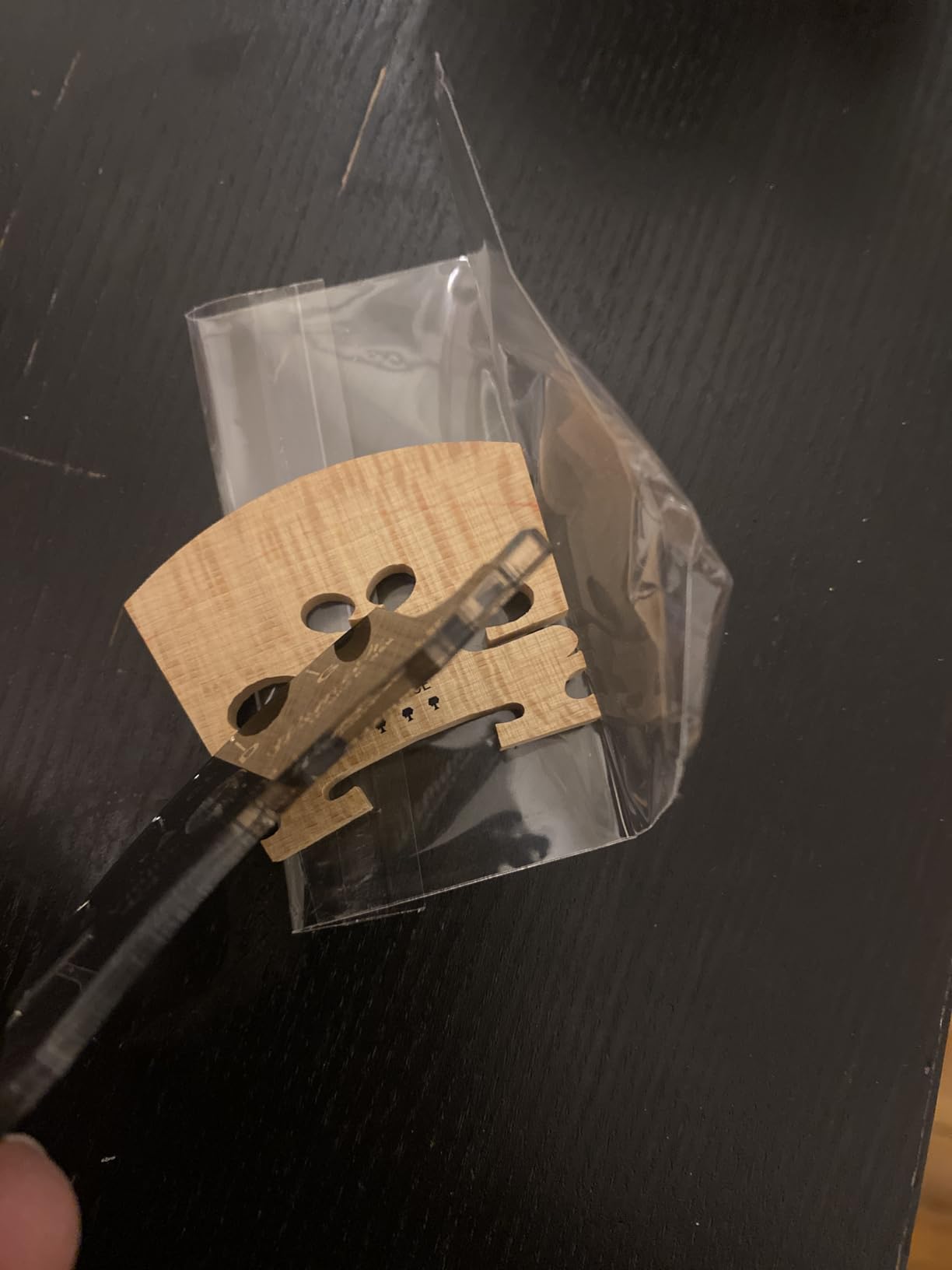 Piutouyar Black 4/4 Violin Bridges Fingerboard Repair Reference Tool customer photo 1