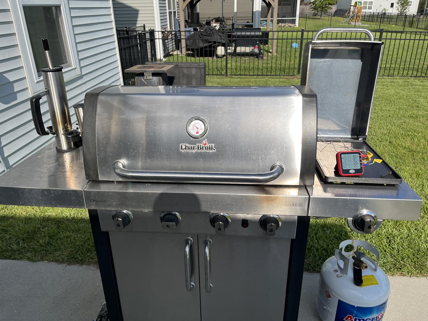 Cold Smoke Generator for Any Grill - 304 Stainless Steel Smoker Tube, Double Tube to Cut Tar for Non-Greasy Taste, Anti-Scald Handle, Camping/Backyard BBQ, Savor Rich Clean Flavor Easily customer photo 2