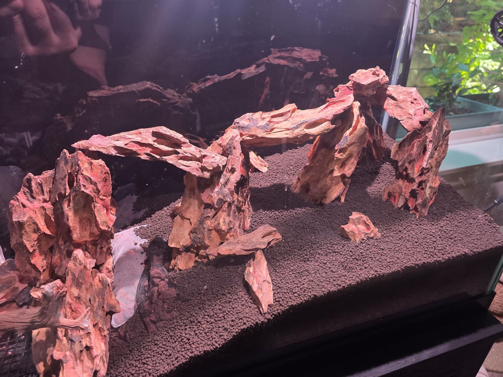 13.2LB Dragon Stone Rock for Aquascaping, Aquarium Decor, Fish Tank Decorations, 4-10 Inches Natural Ohko Stone for Fish Tank Landscaping customer photo 1
