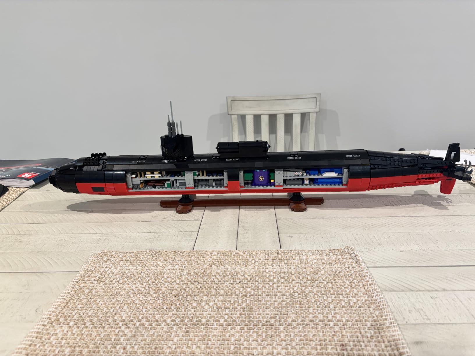 Reobrix Nuclear Submarine Building Sets Los Angeles Class SSN Submarine Toy customer photo 1