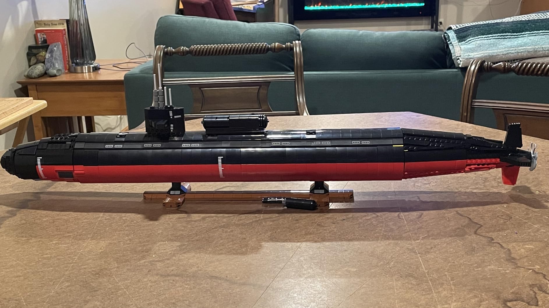 Reobrix Nuclear Submarine Building Sets Los Angeles Class SSN Submarine Toy customer photo 2