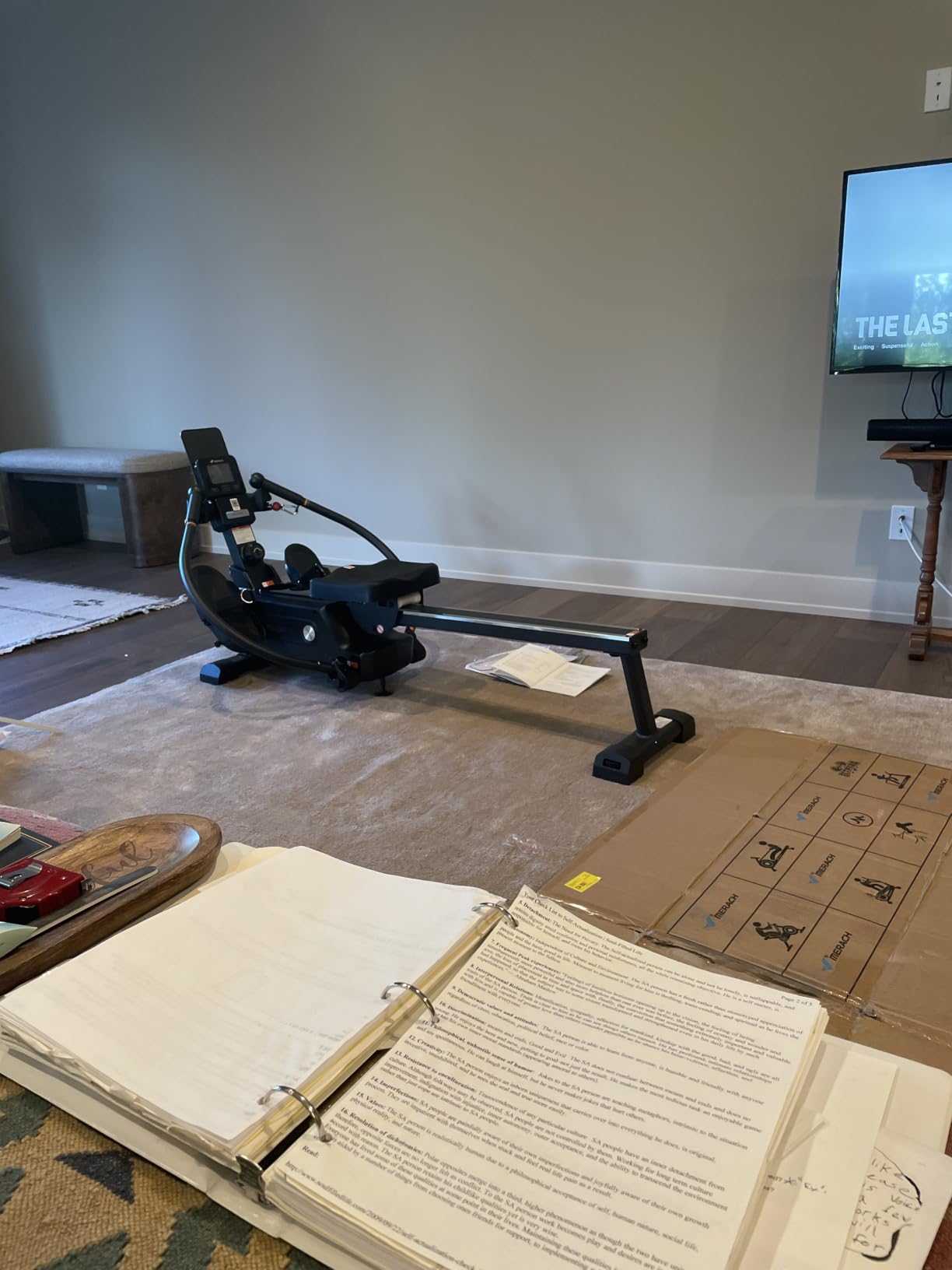 Merach RS3 Scull Rowing Machine for Home, Simulate Real Row, Ergonomic Seat customer photo 2