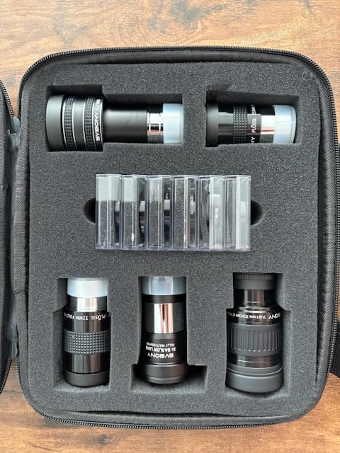 SVBONY SV233 Telescope Eyepiece Set, 12 Piece Telescope Accessory Kit customer photo 2
