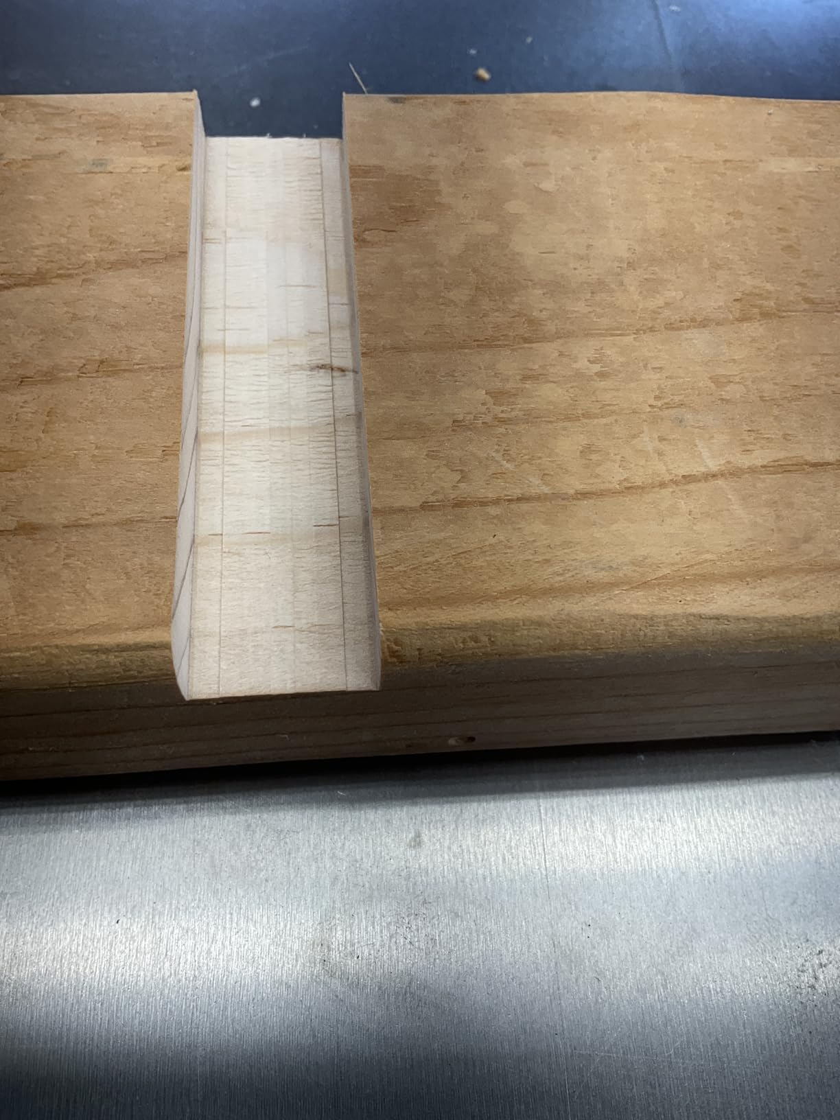CRALY 8 Inch Carbide Stacked Dado Blade Set, 24 Teeth with 5/8 Inch Arbor, Black Ice™, Adjustable Cutting Sizes for Wood Cutting Table Saw (DADO203-7) customer photo 2