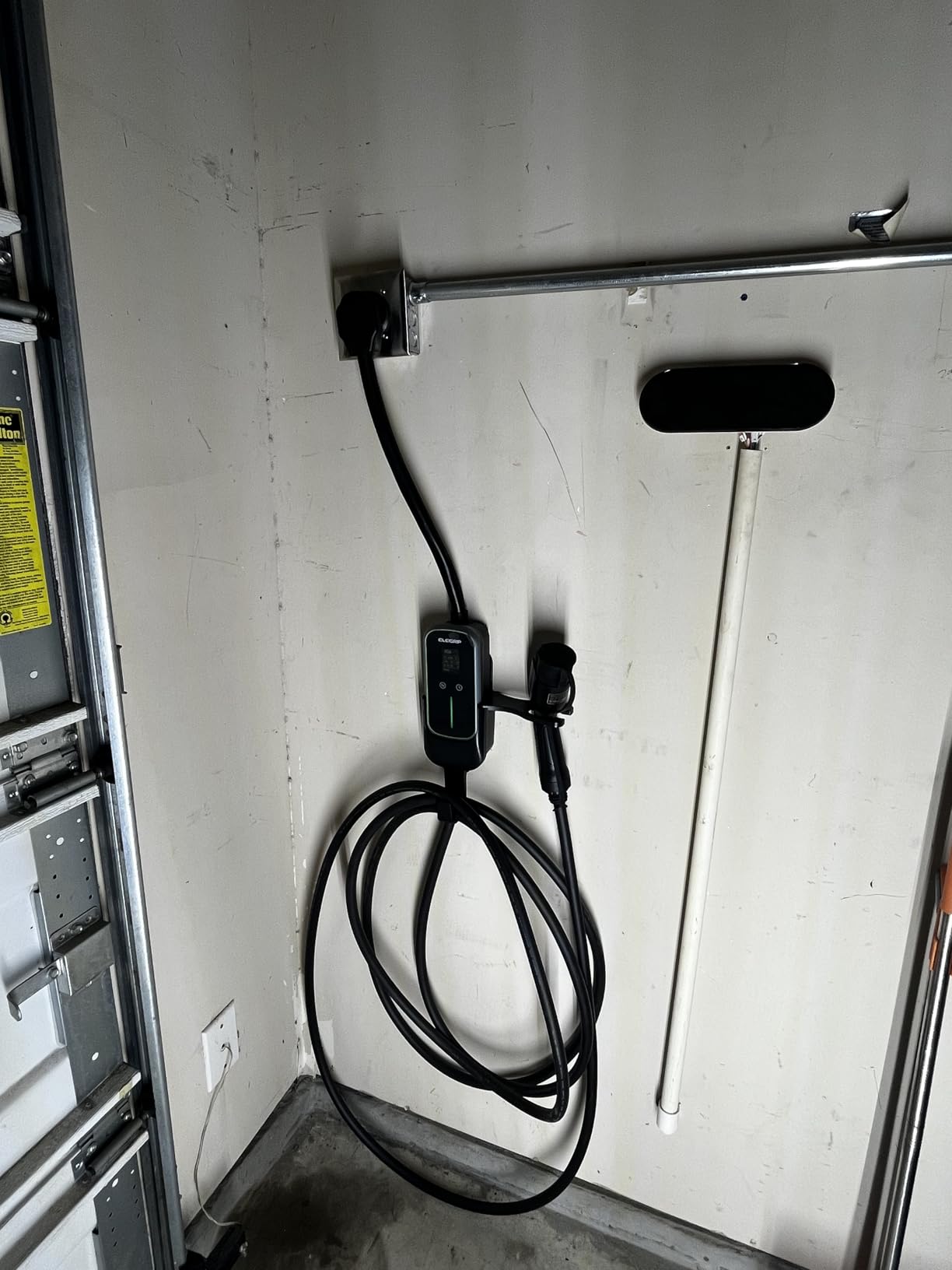 ELEGRP Level 2 EV Charger 40Amp, J1772 Portable Electric Car Charger, 240V NEMA 14-50 Plug, ETL Certified with 25FT Extension Cable customer photo 1