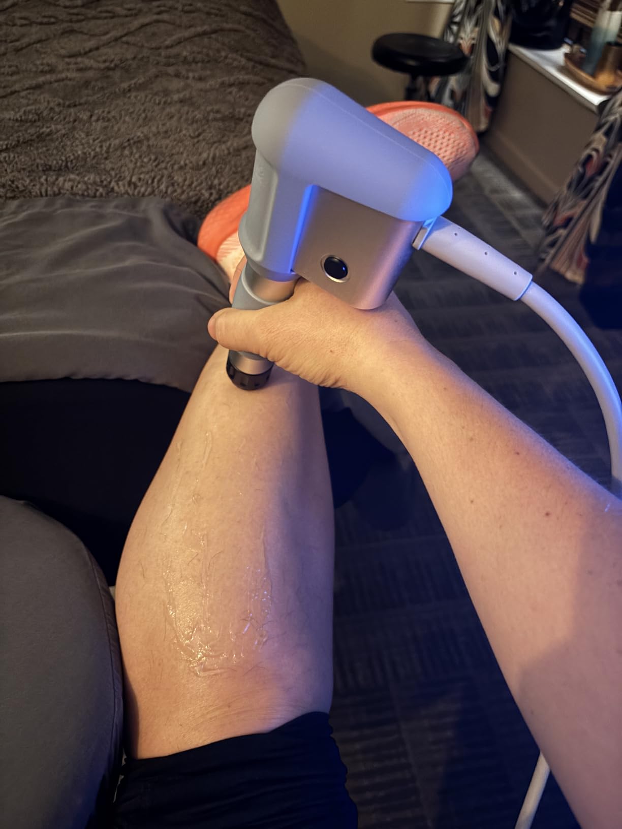 Shockwave Therapy Machine, FSA&HSA Shock Wave Therapy Device, ESWT02 | Home & Clinical Use, Joint/Muscle Pain Relief, Non-Invasive Extracorporeal Shockwave Therapy, AC 110V / 60Hz, 0.5~10 Bar customer photo 2