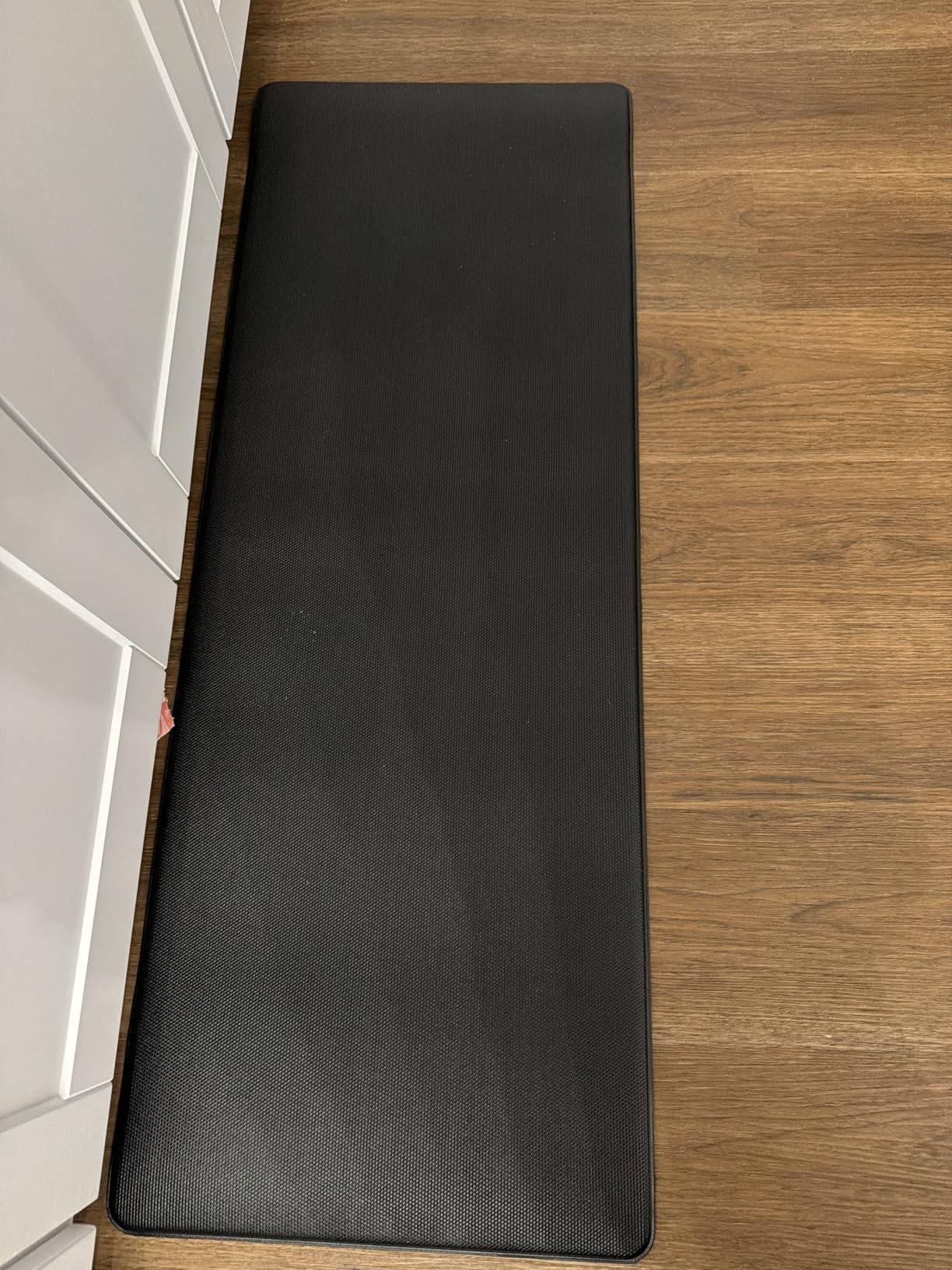 KitchenClouds Kitchen Mats for Floor, 3PCS Cushioned Soft Kitchen Rugs | Non Slip Anti Fatigue Mats for Floor, Waterproof Kitchen Sink Mat, Cushioned Standing and Comfort Mats for Office, Black customer photo 1